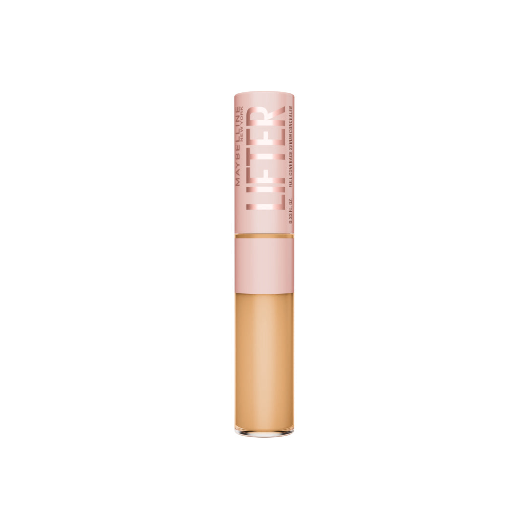 Lifter Serum Concealer, Full Coverage, Includes 2% Peptides + Caffeine to Hydrate & Brighten Under Eyes