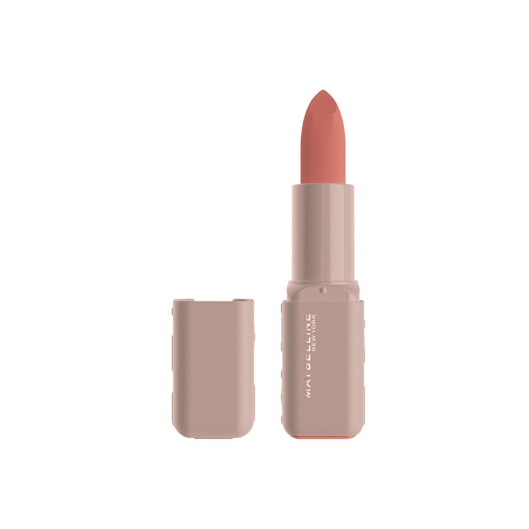Maybelline New York Serum Lipstick, Hydrating Lip Makeup with 8HRs of Lip Plumping Moisture with Hyaluronic Acid + Oil Blend 001 Lebanon
