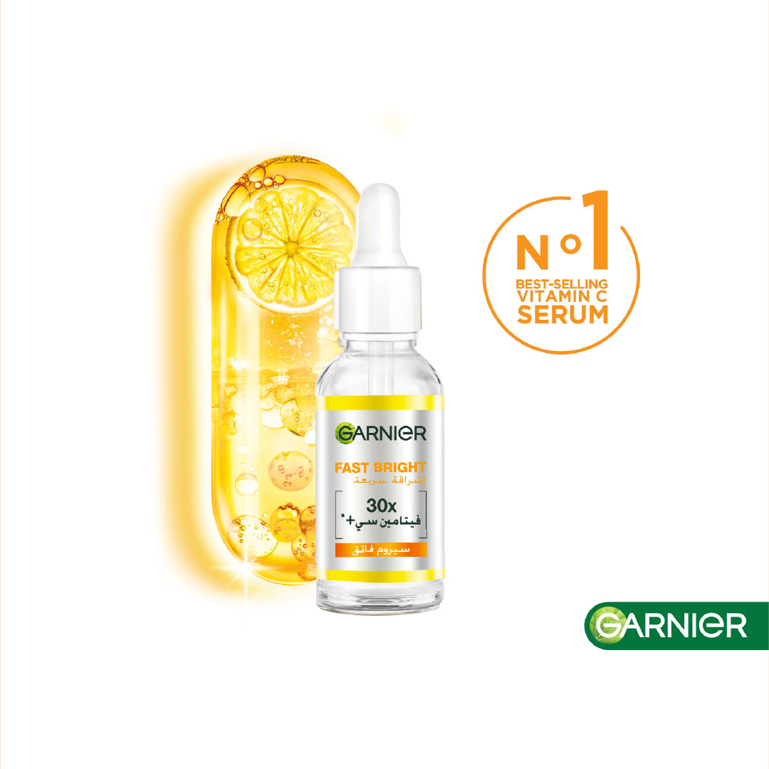 Skin Active Fast Bright Vitamin C + Niacinamide 30x Brightening Booster Day Serum