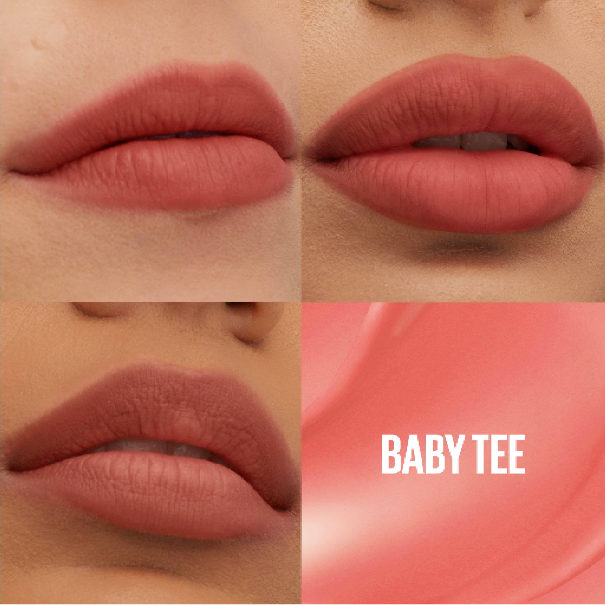 Super Stay Teddy Tint Soft Blurred Matte Lip Tint | 12h Longwear, Transfer proof