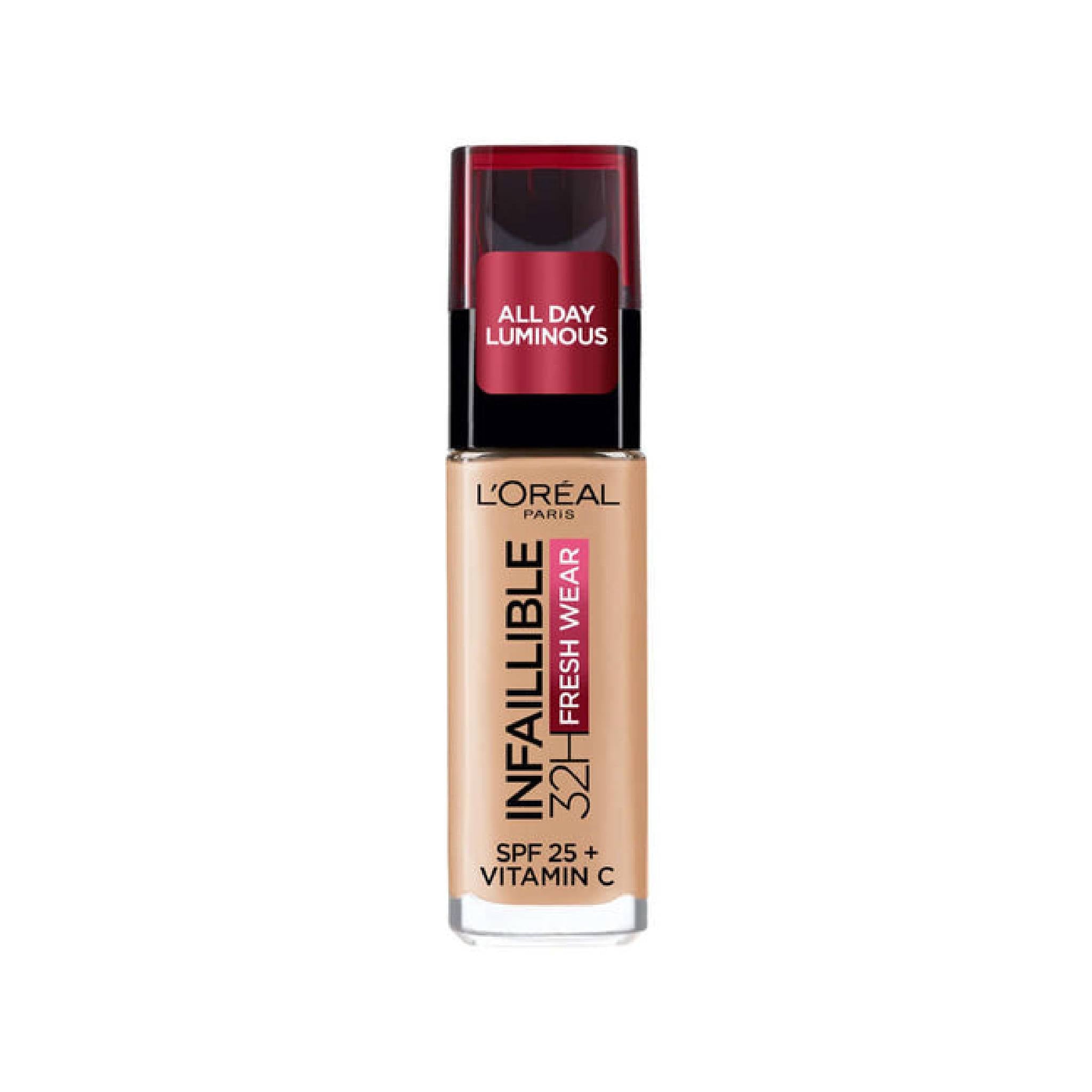 Makeup Infaillible 32H Freshwear Longwear Liquid Foundation, Vitamin C, SPF25