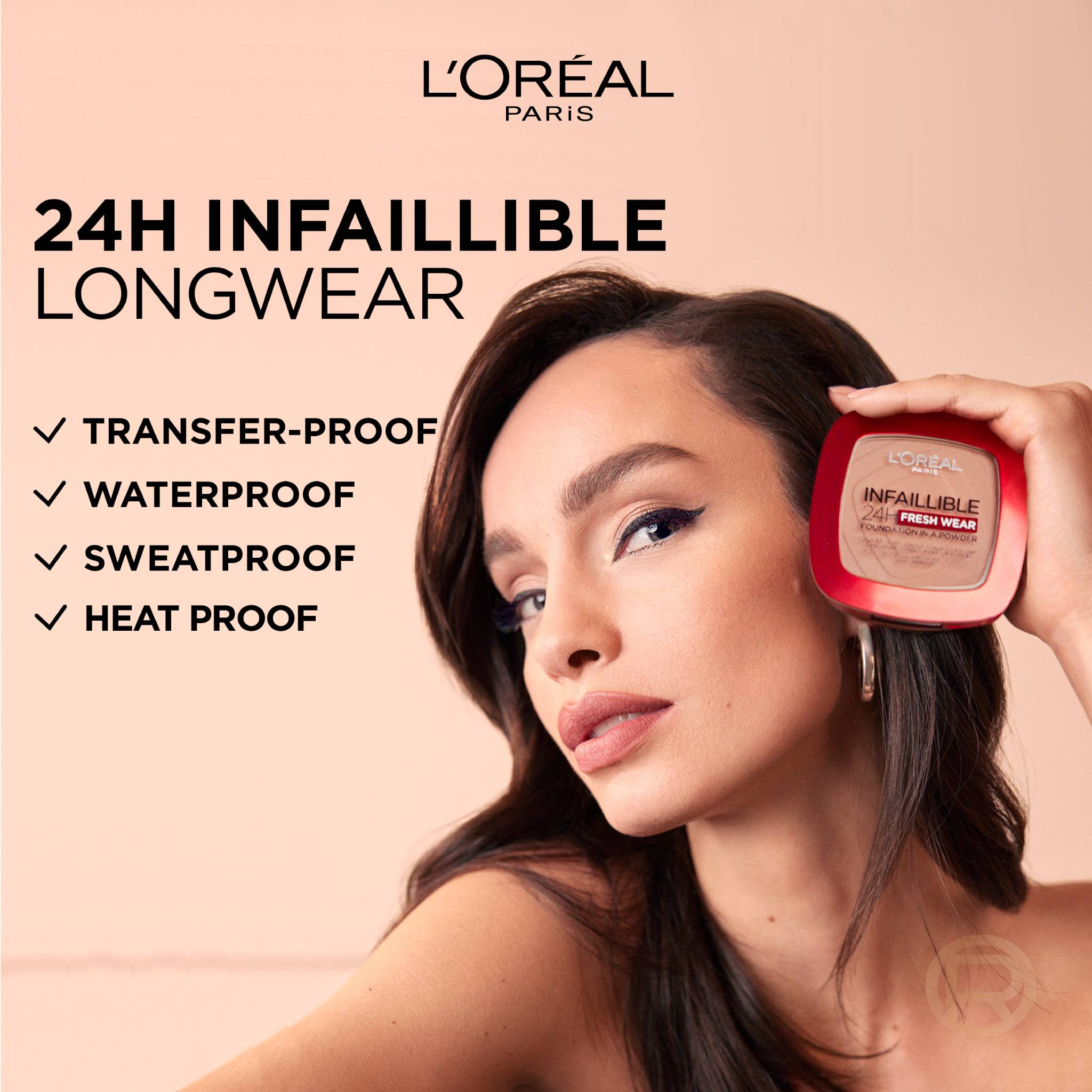 Infallible Fresh Wear Foundation in a Powder, Up to 24H Wear