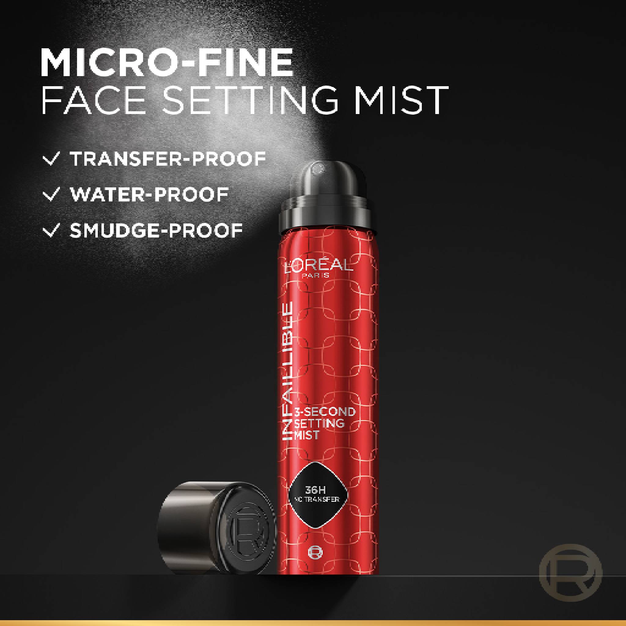 Infaillible 3 second Setting Spray
