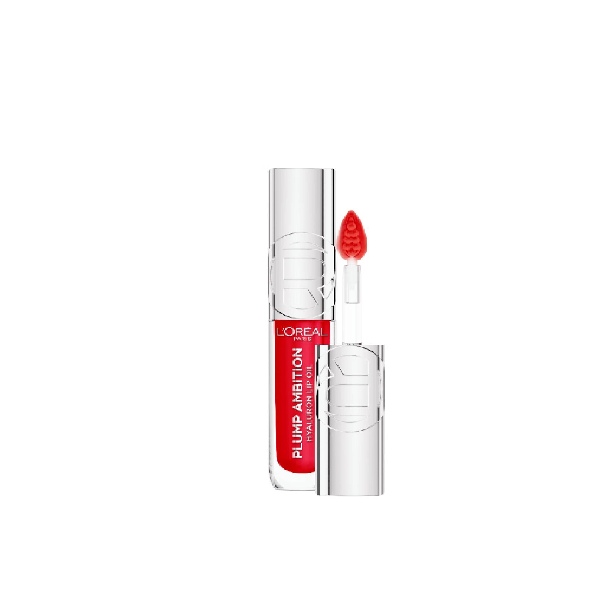 Plump Ambition Hyaluron Lip Oil, 24HR Hydration and Volumizing Shine
