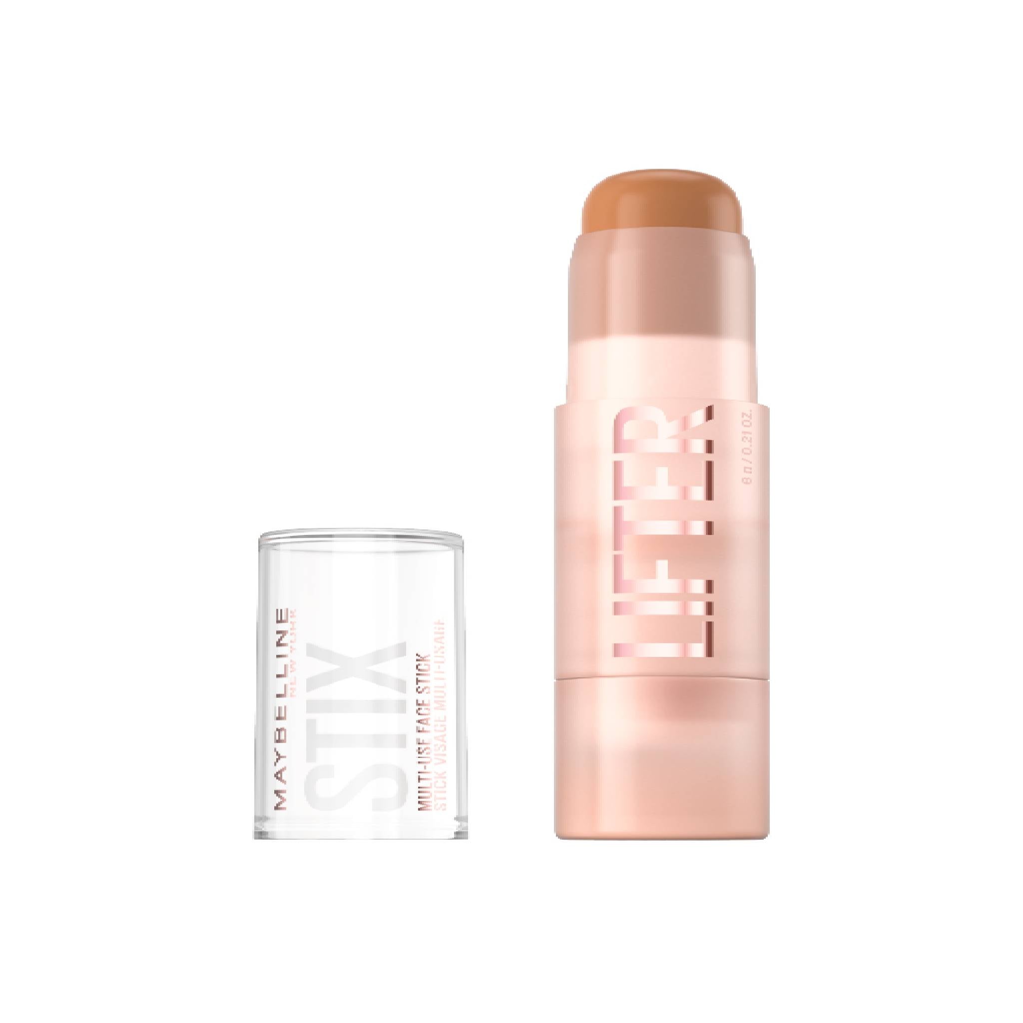 Maybelline New York Lifter Stix Multi-Use Face Stick - Contour, Bronzer, Concealer and Foundation Stick, All-In-One Creamy Face Makeup