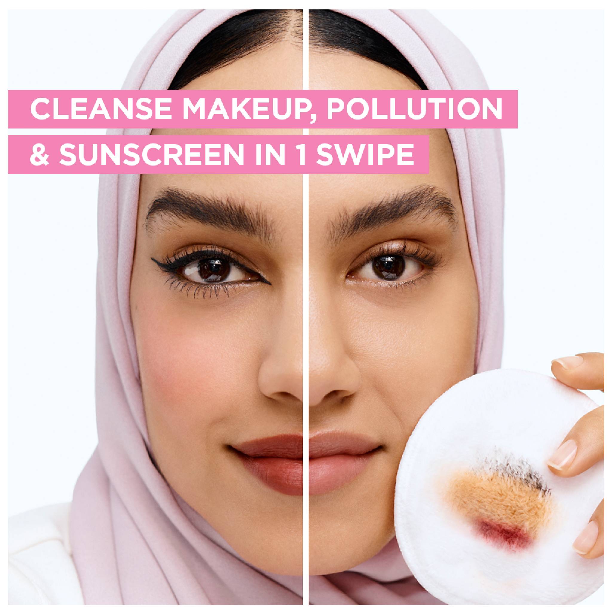 Micellar Water Facial Cleanser and Makeup Remover Pink for Sensitive Skin