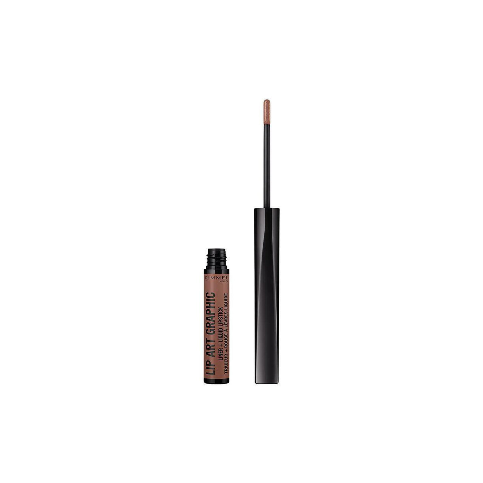 Rimmel London Lip Art Graphic Liner & Liquid Lipstick 220 Vandal Lebanon