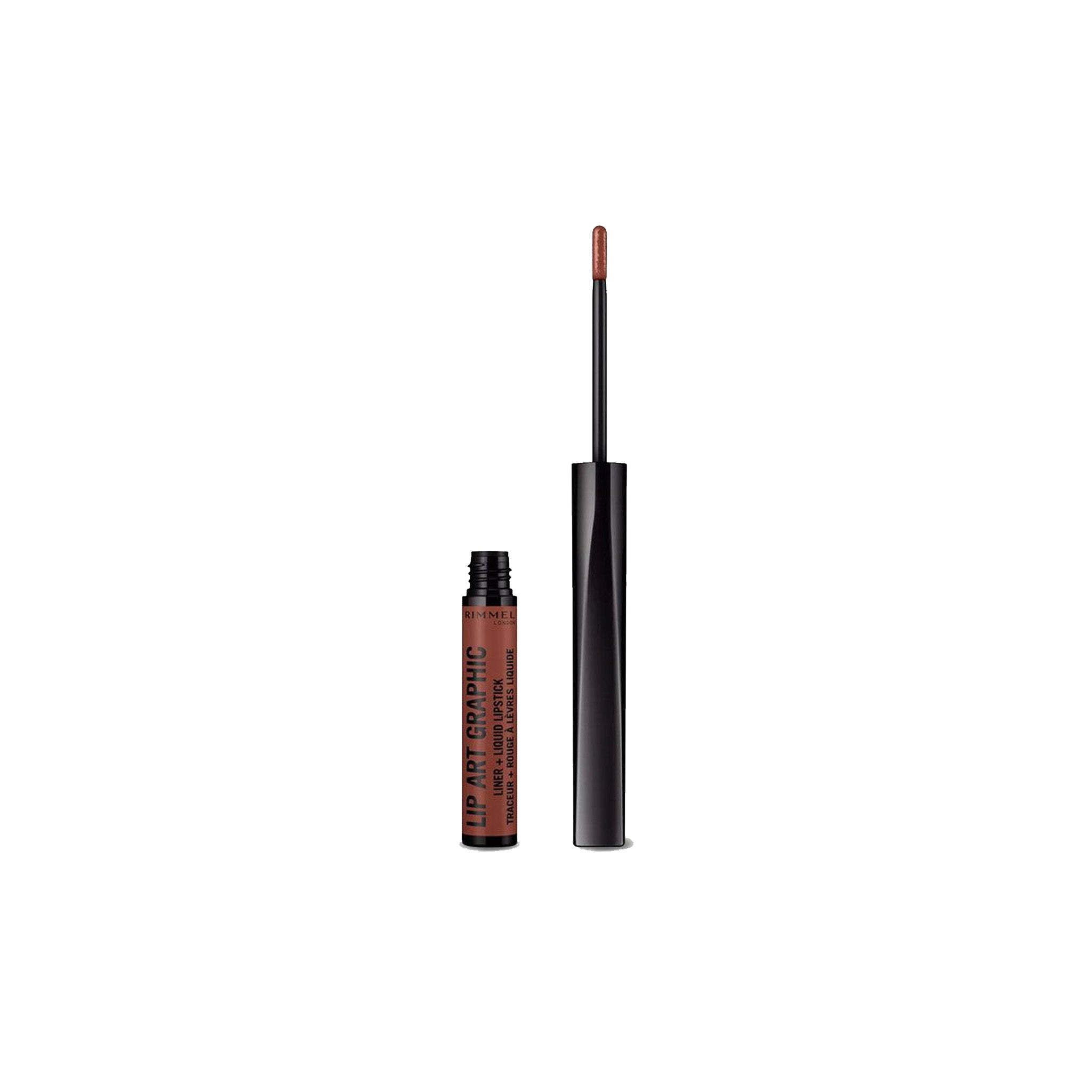 Rimmel London Lip Art Graphic Liner & Liquid Lipstick 720 Lacey Lebanon