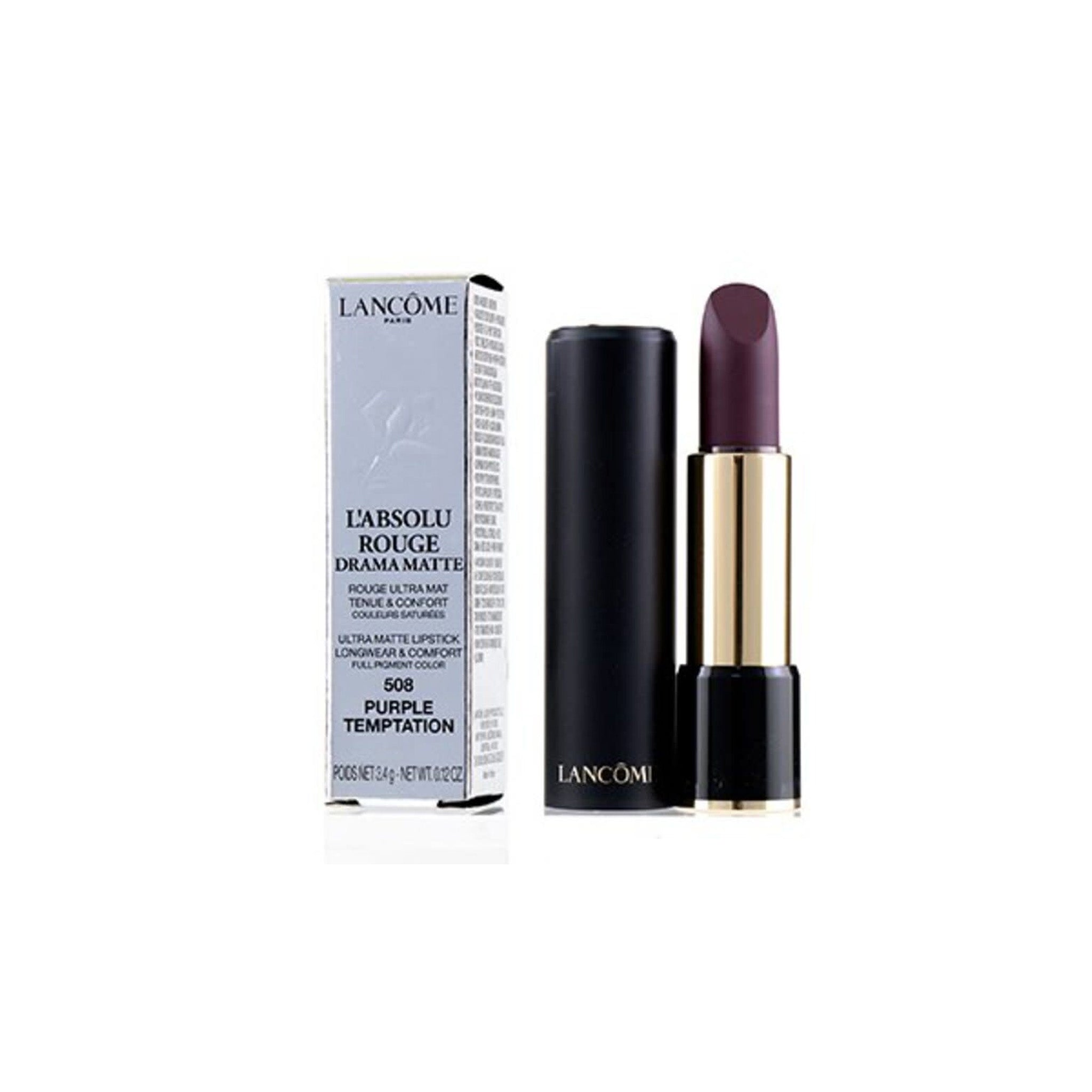 Lancome L'Absolu Rouge Drama Matte Lipstick 508 Purple Temptation Lebanon
