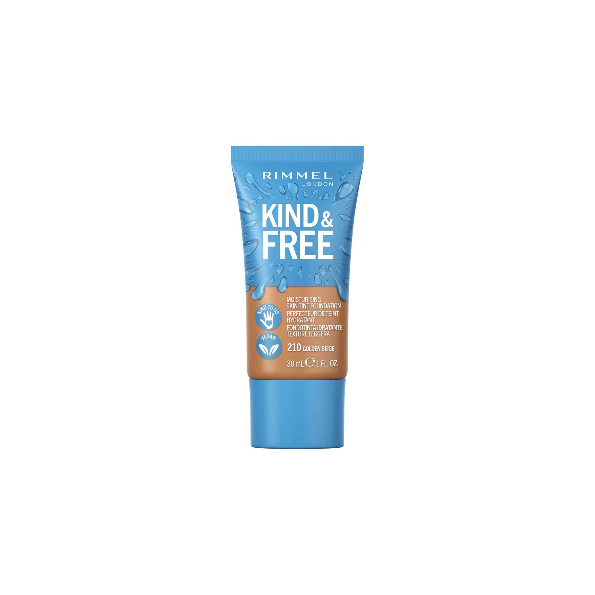 Rimmel London Kind & Free Skin Tint Foundation 210 Golden beige Lebanon