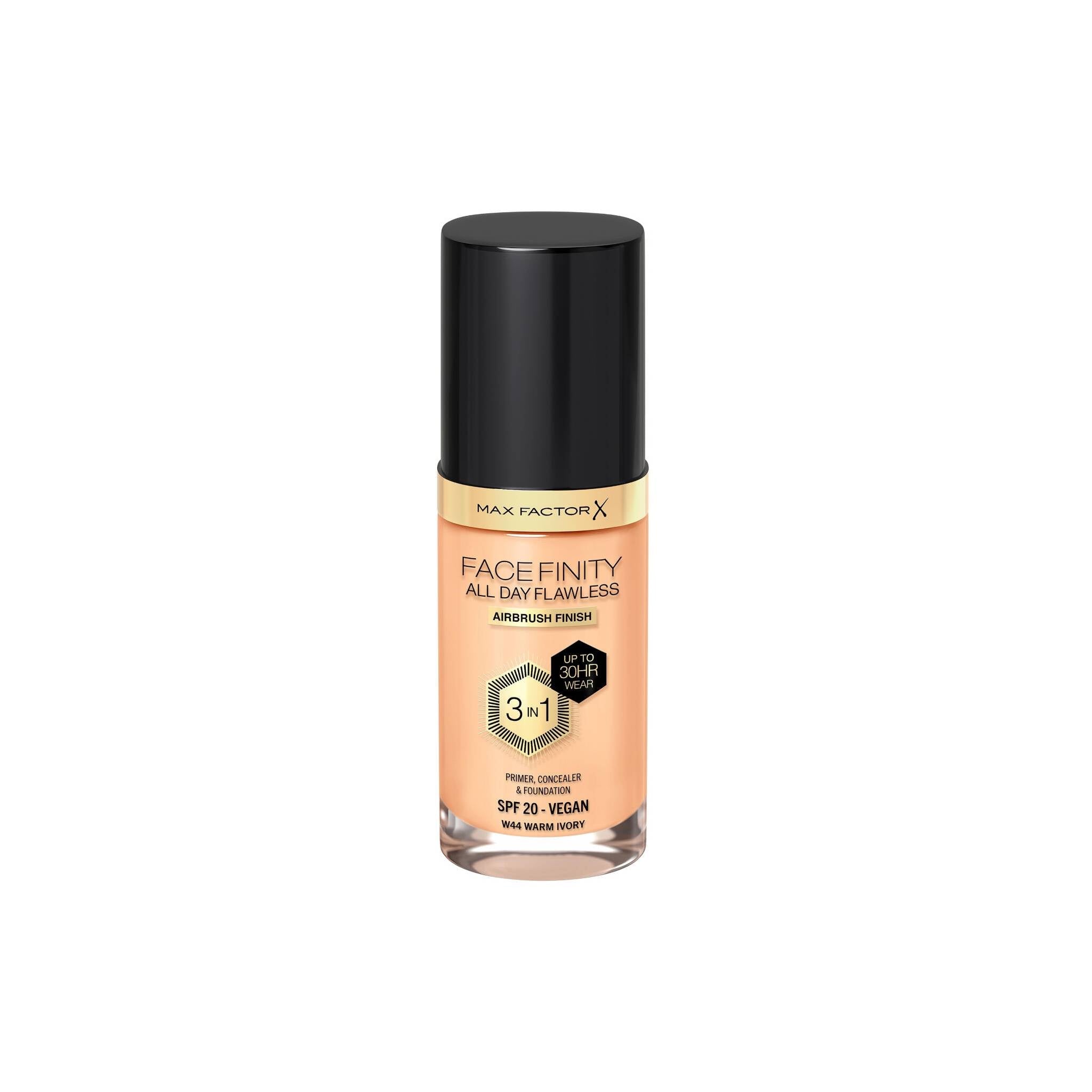 Facefinity All Day Flawless Vegan 3 in 1 Foundation