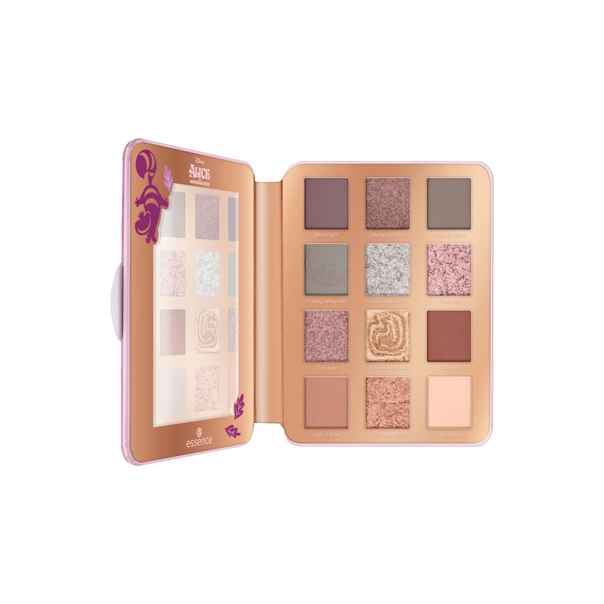 Essence Disney Alice In Wonderland Eyeshadow Palette 01 All Smiles Here Lebanon
