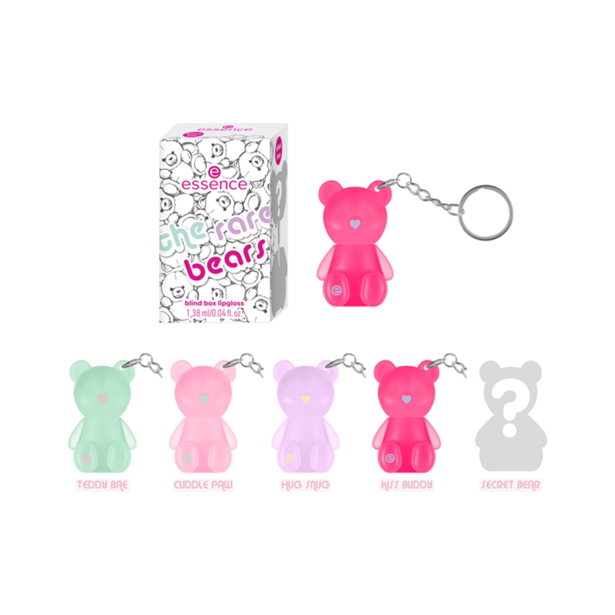 The Rare Bears Blind Box Lipgloss