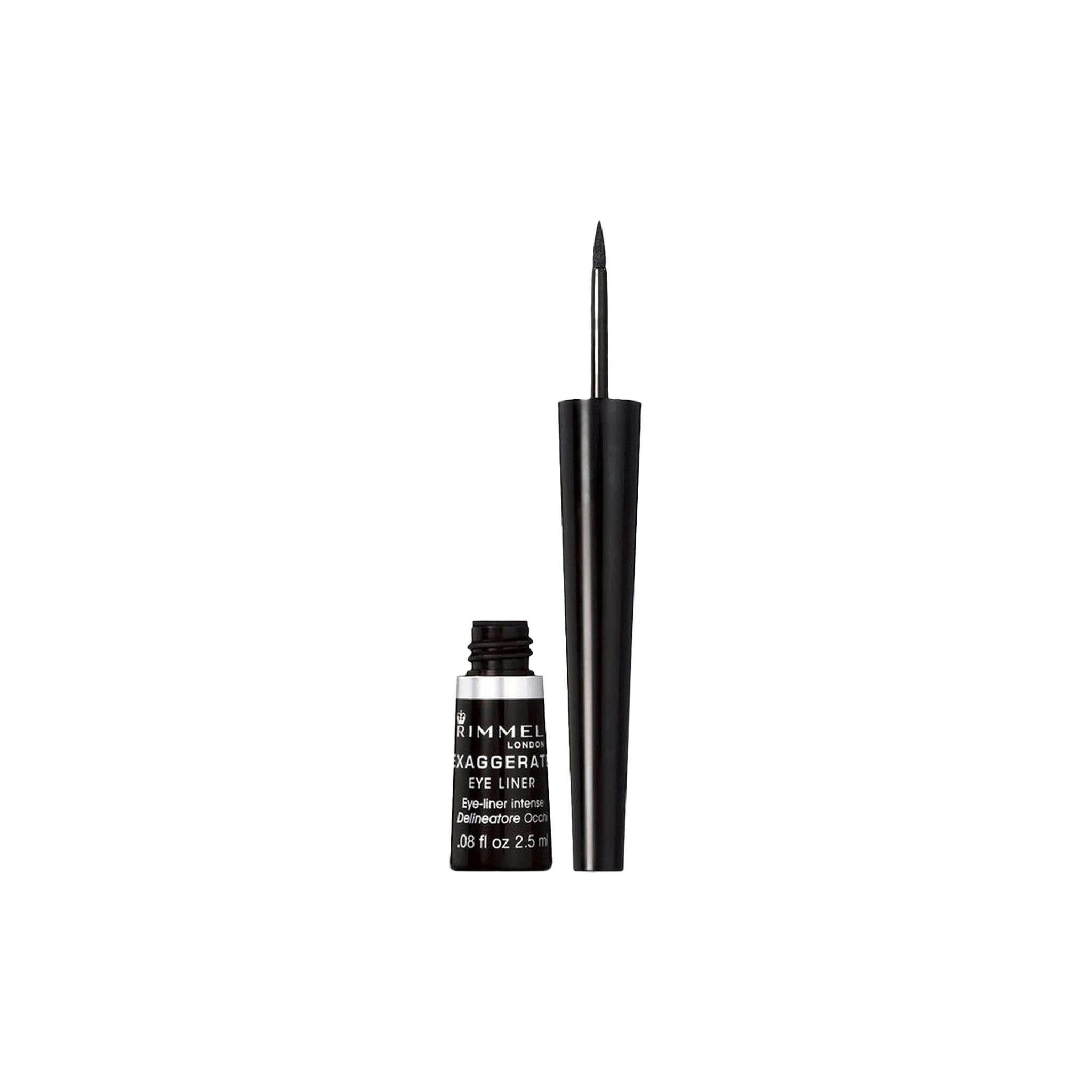 Rimmel London Exaggerate Liquid Eye Liner 001 Black Lebanon