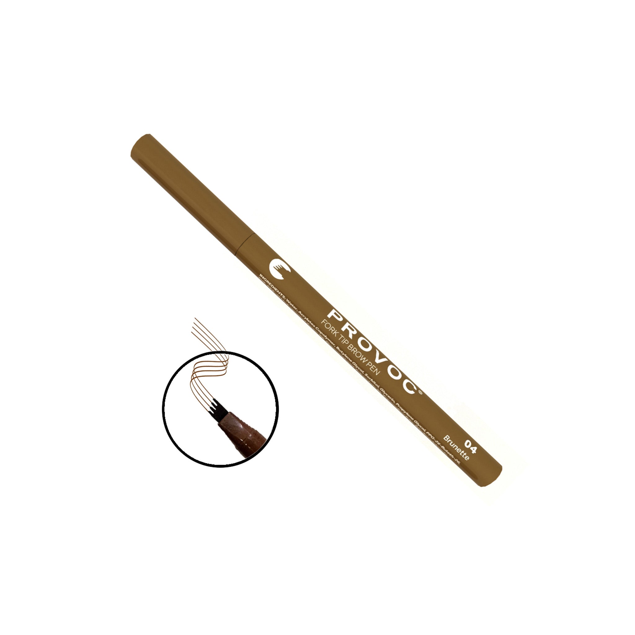 Fork Tip Eyebrow Pen