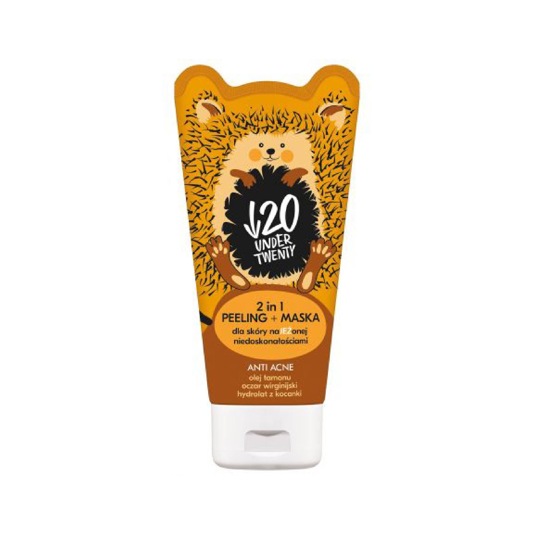 Under 20 Anti-Acne 2 In 1 Peeling + Mask