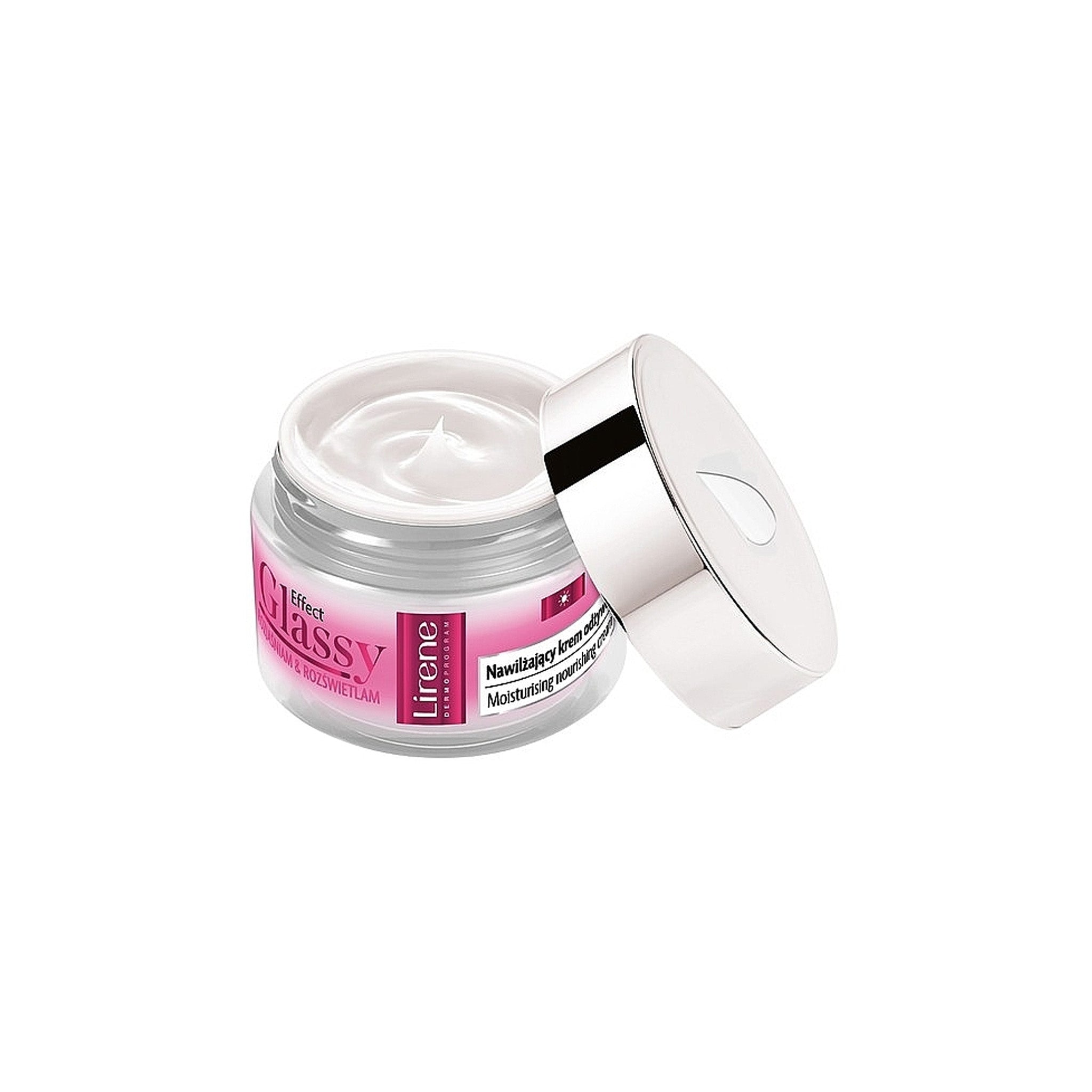Lirene EFFECT GLASSY Moisturizing Nourishing Cream SPF 50 50ml Lebanon