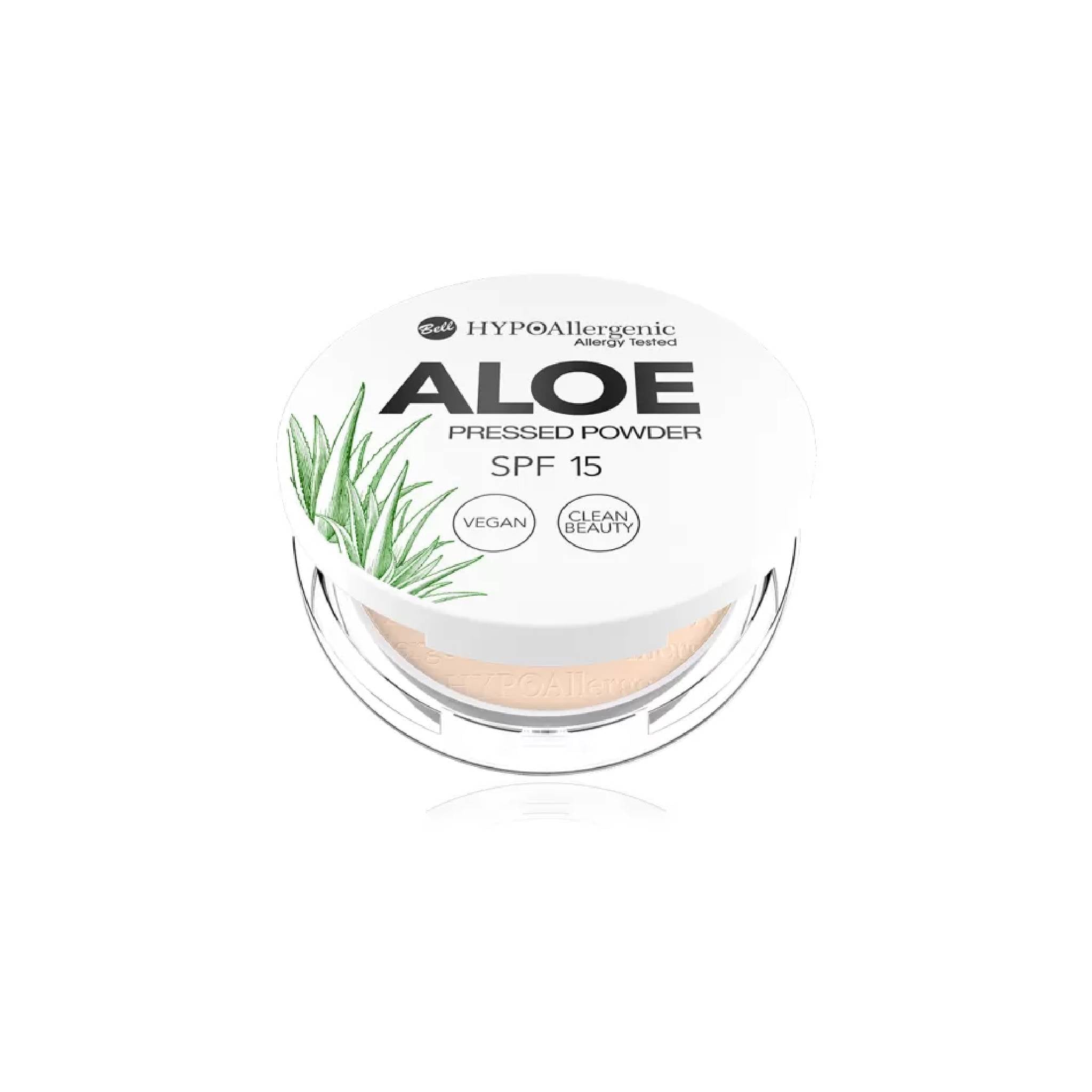 Aloe Vegan Pressed Powder SPF15