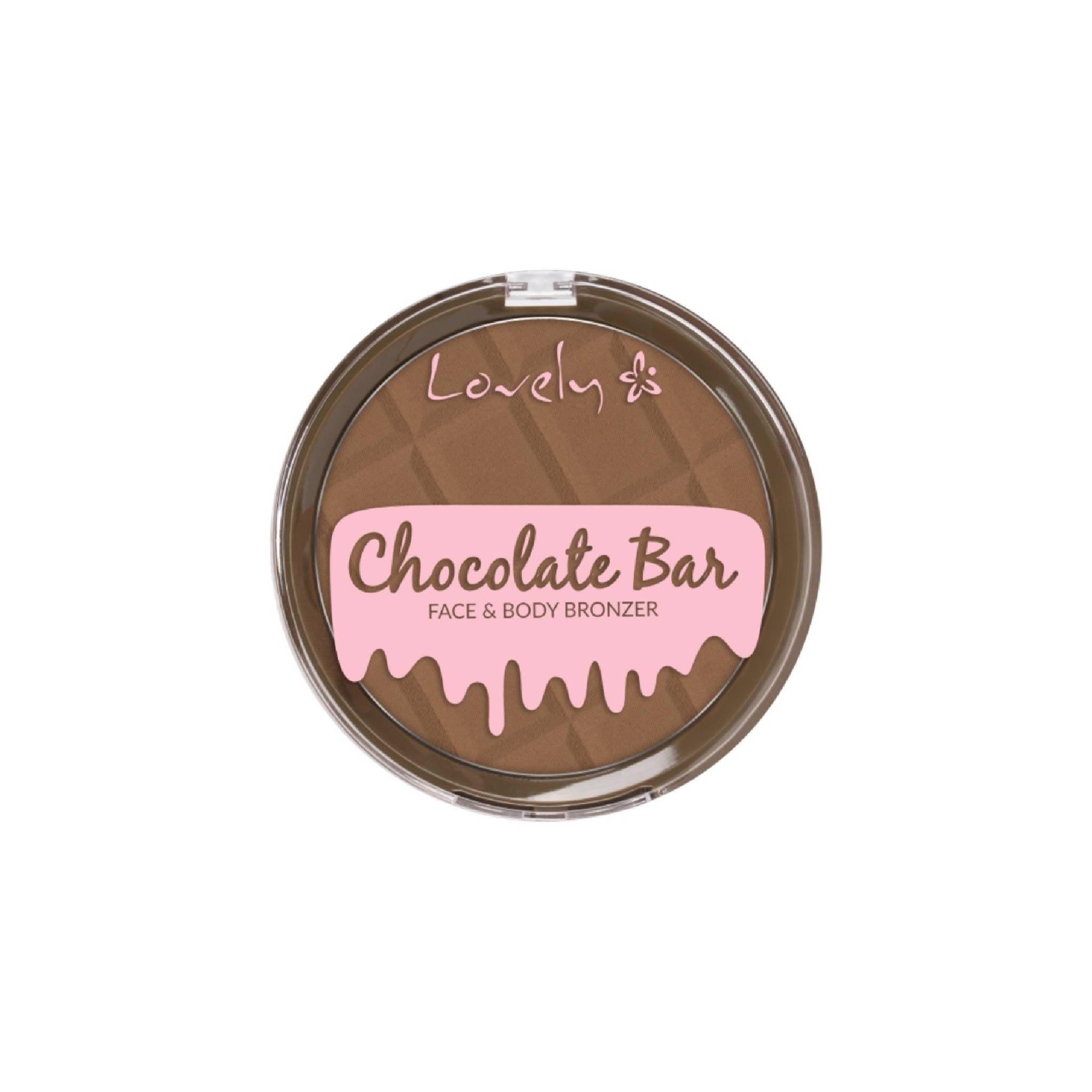 Powder Bronzer for Face and Body Chocolate Bar