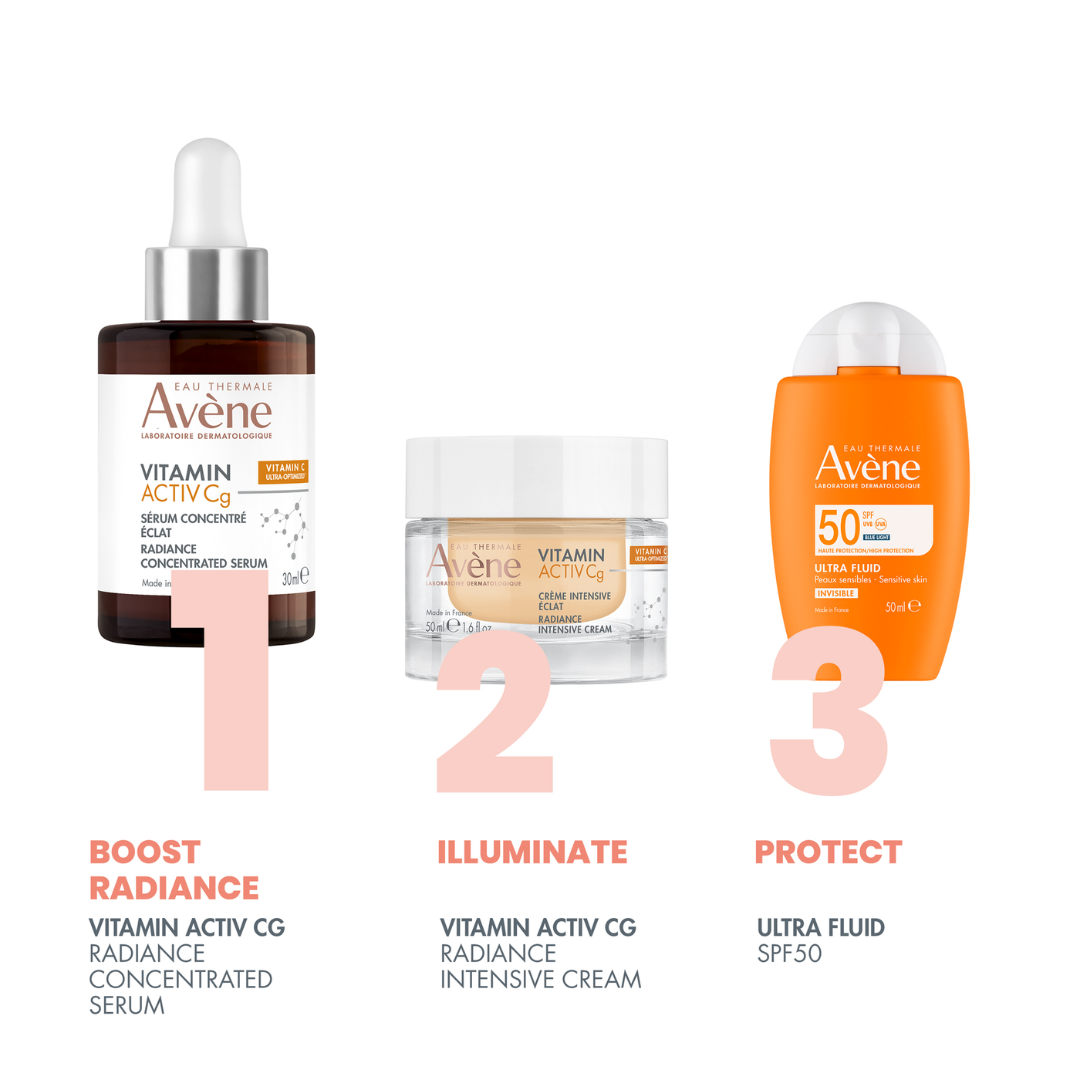 Buy Avène Radiance Vitamin Activ Cg Corrector Serum & Get a FREE 10ml Hyaluron Activ B3 Plumping Serum