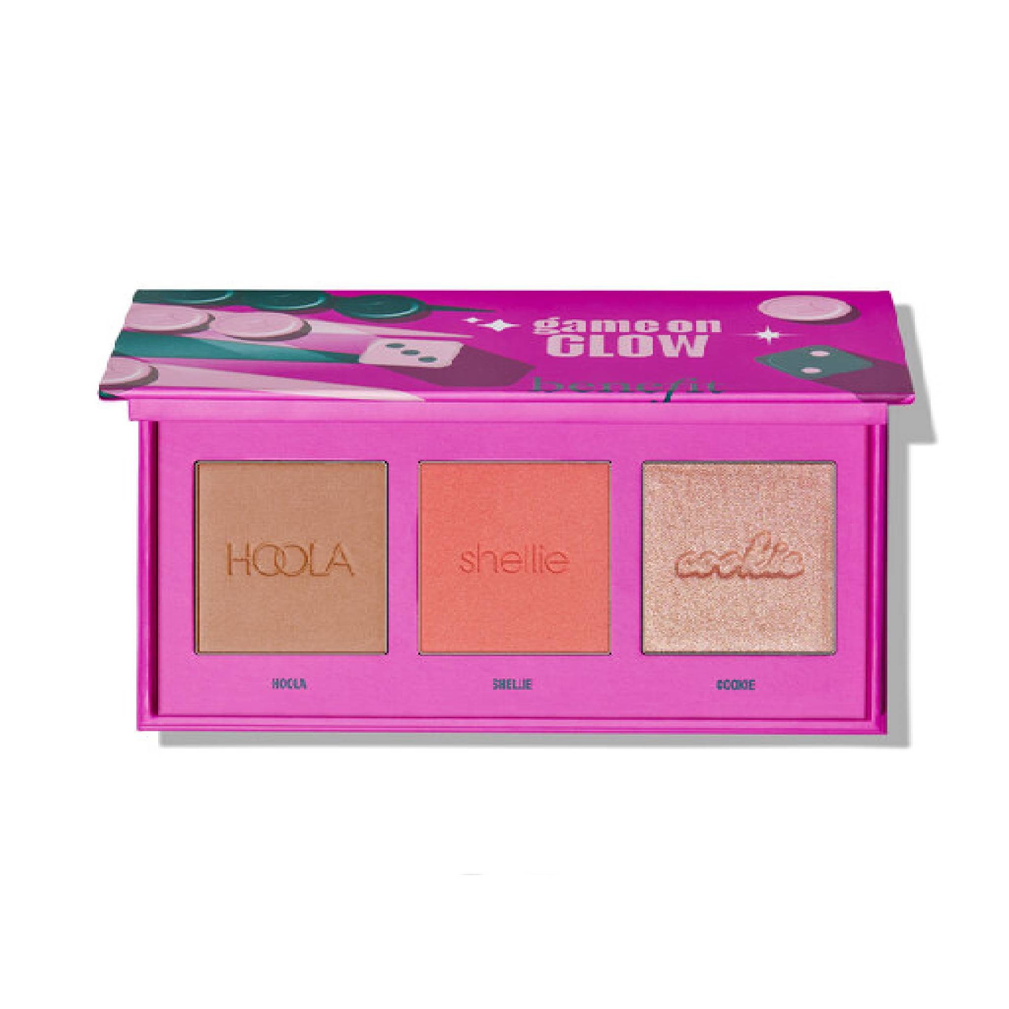 Game On Glow Blush & Highlighter Trio Palette