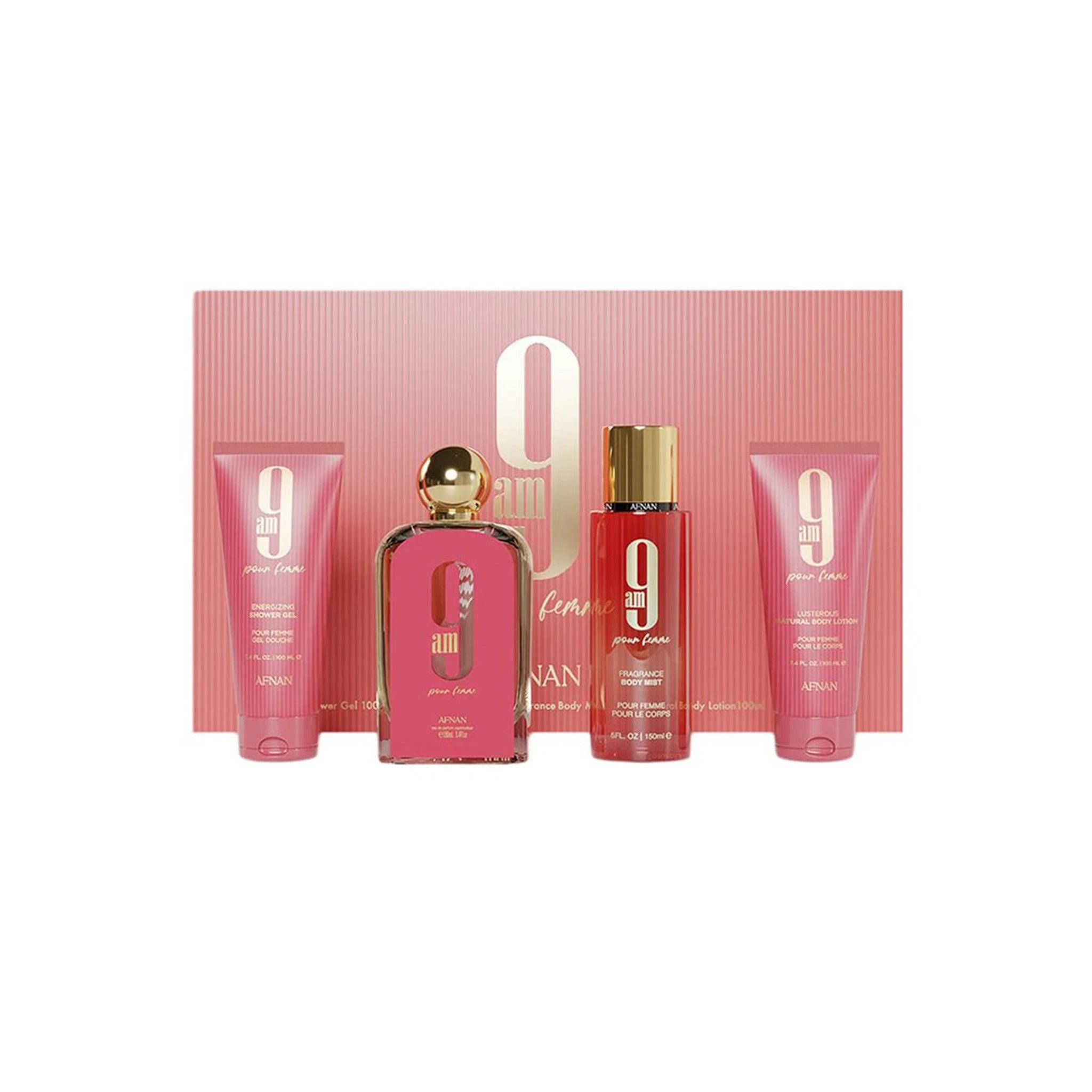 9AM Pink Gift Set