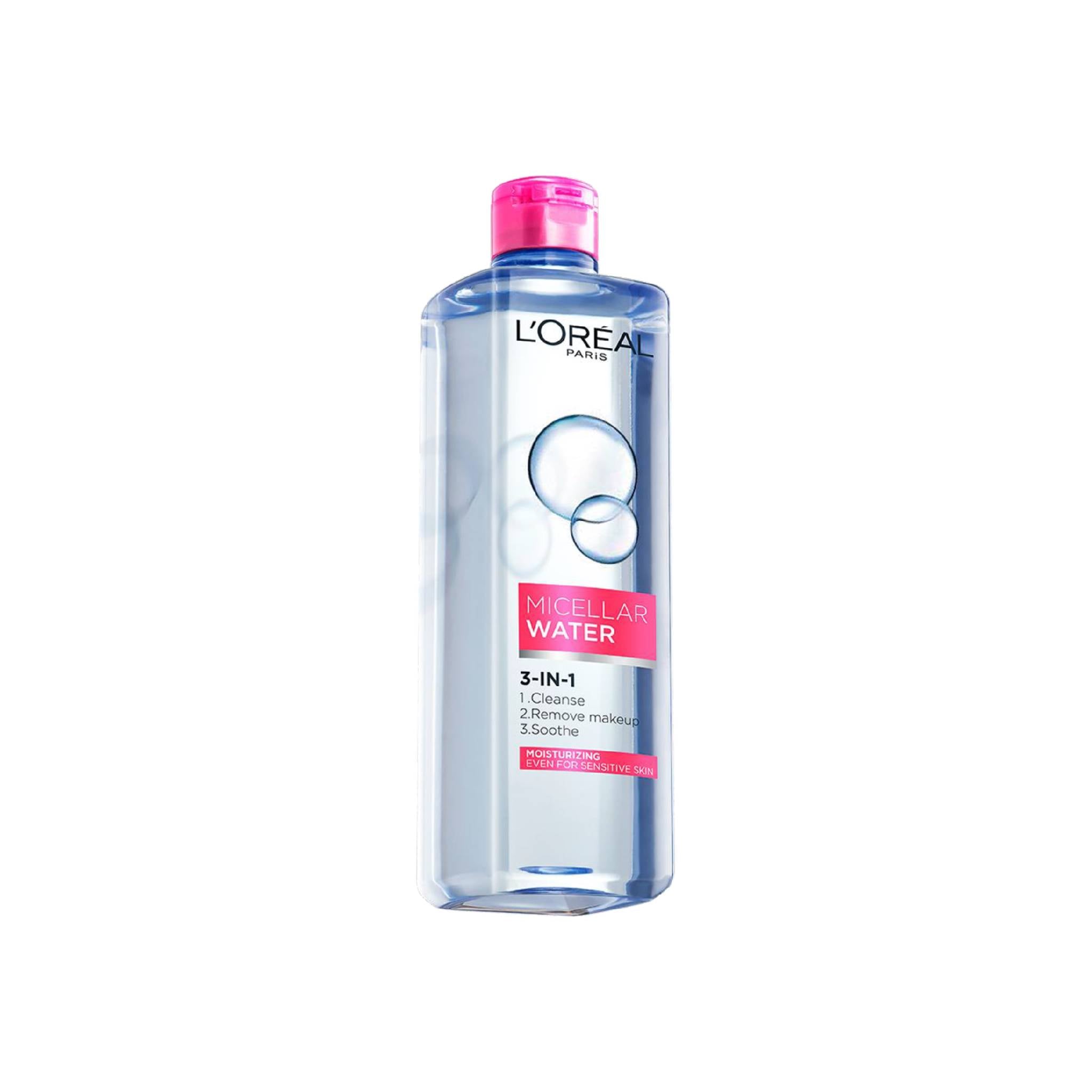 3-in-1 Refreshing Micellar Water, deep cleansing moisturize micellar for dry to normal skin