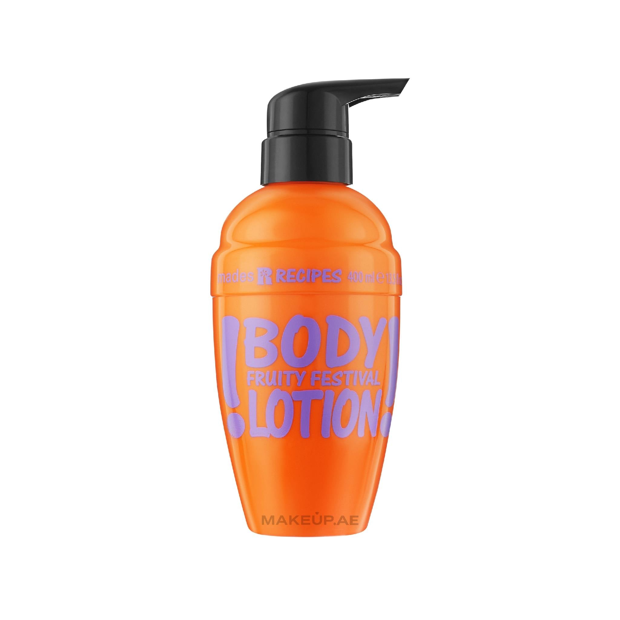 Orange Body Lotion Fruity Festival