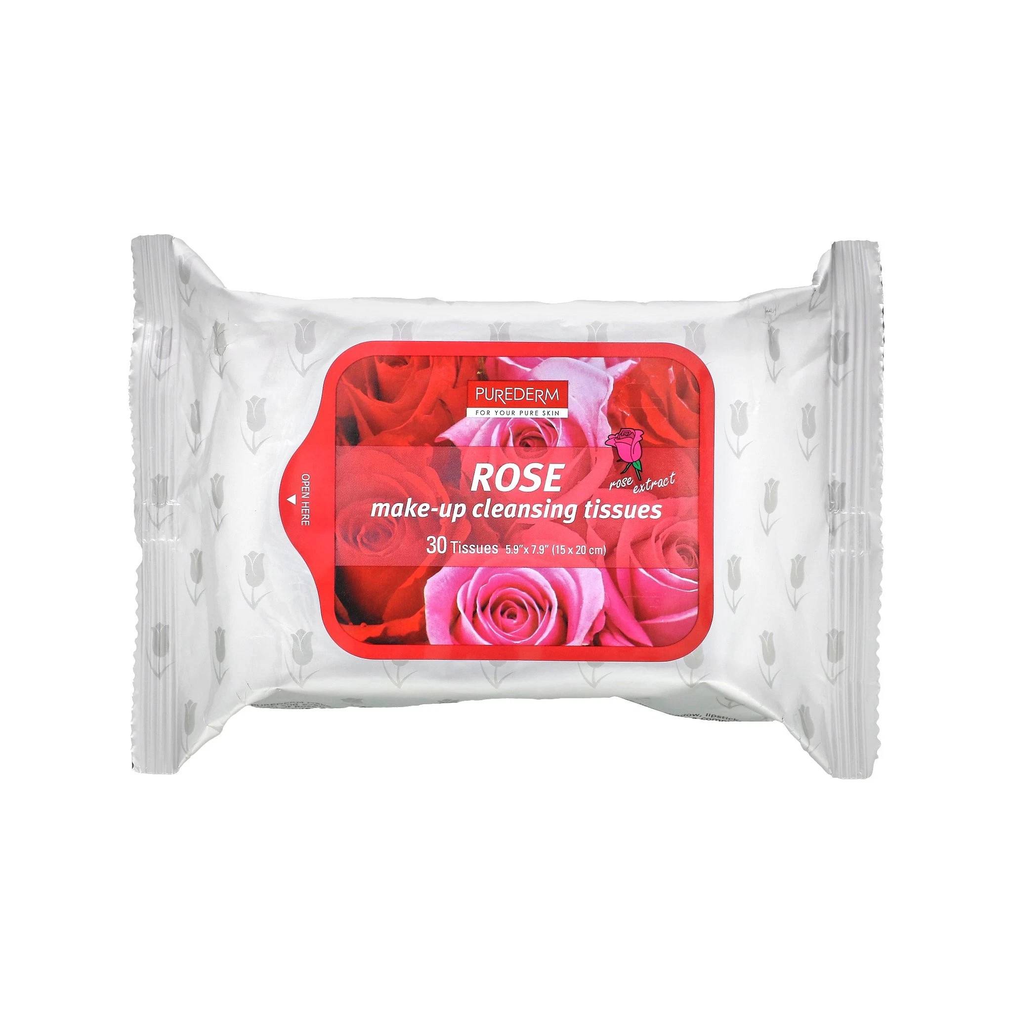 Rose Makeup Cleansing Tissues