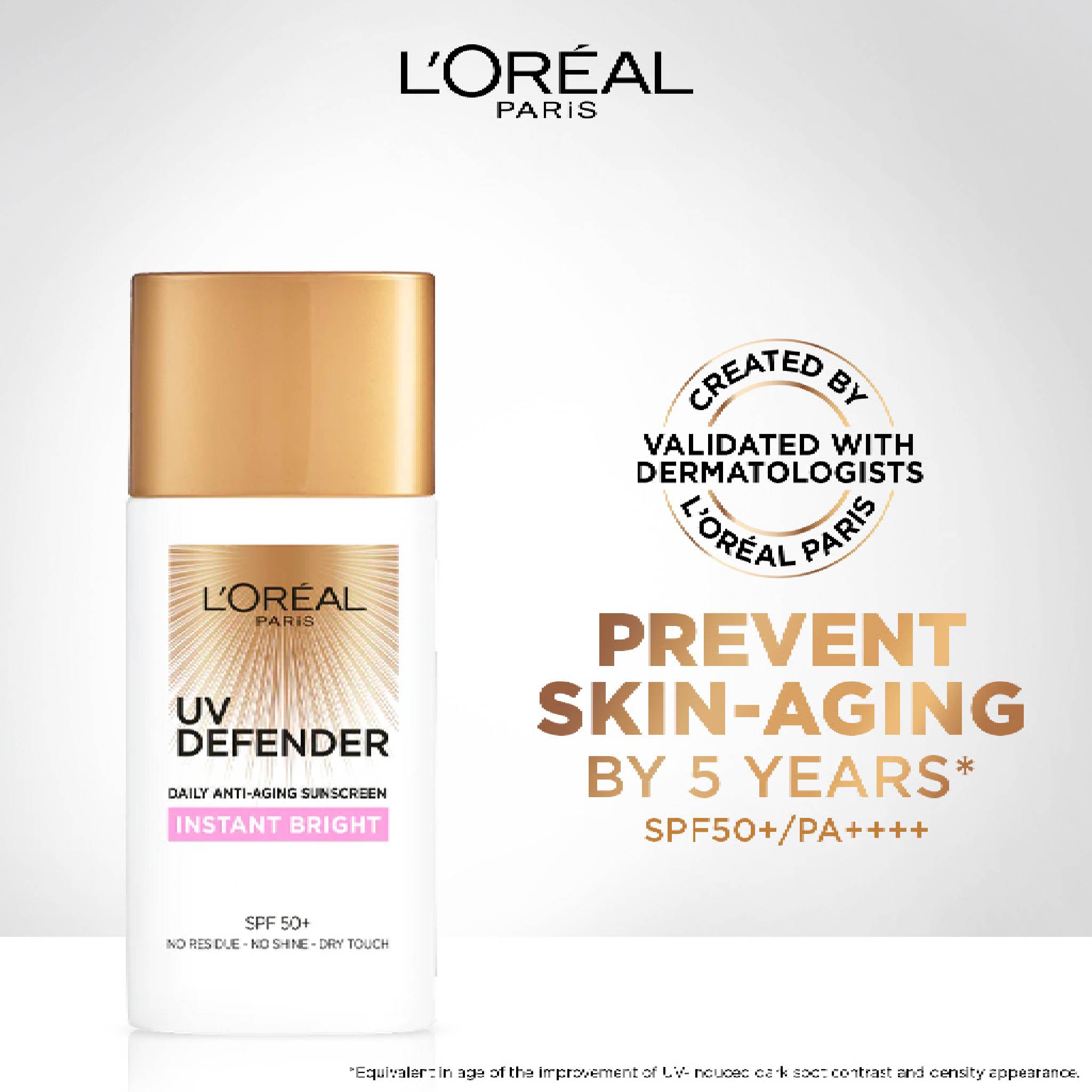 UV Defender Sunscreen SPF50+/PA++++ -Instant Bright