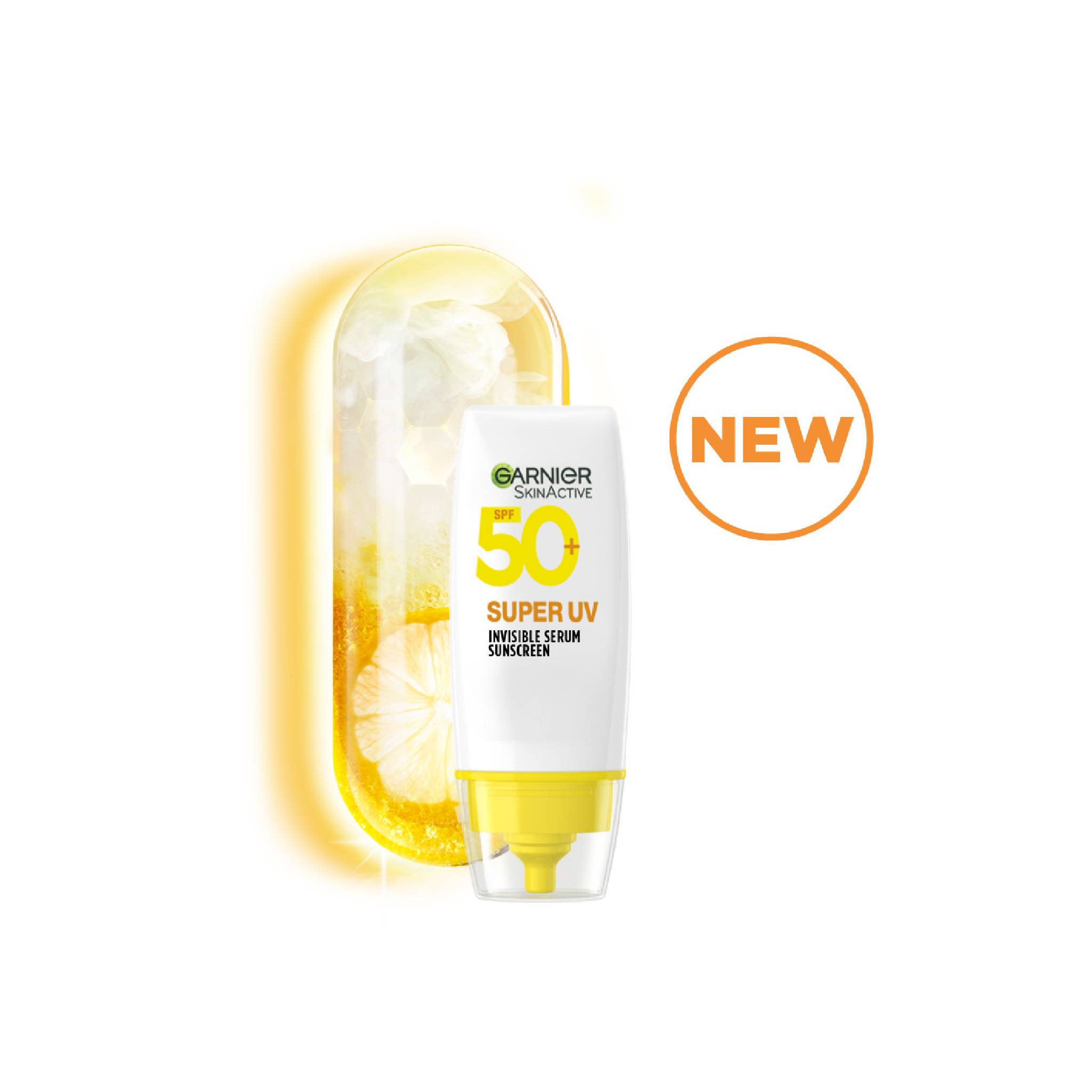 Super UV Invisible Serum Sunscreen To Correct And Protect Your Skin With Spf50+, For All Skin Types