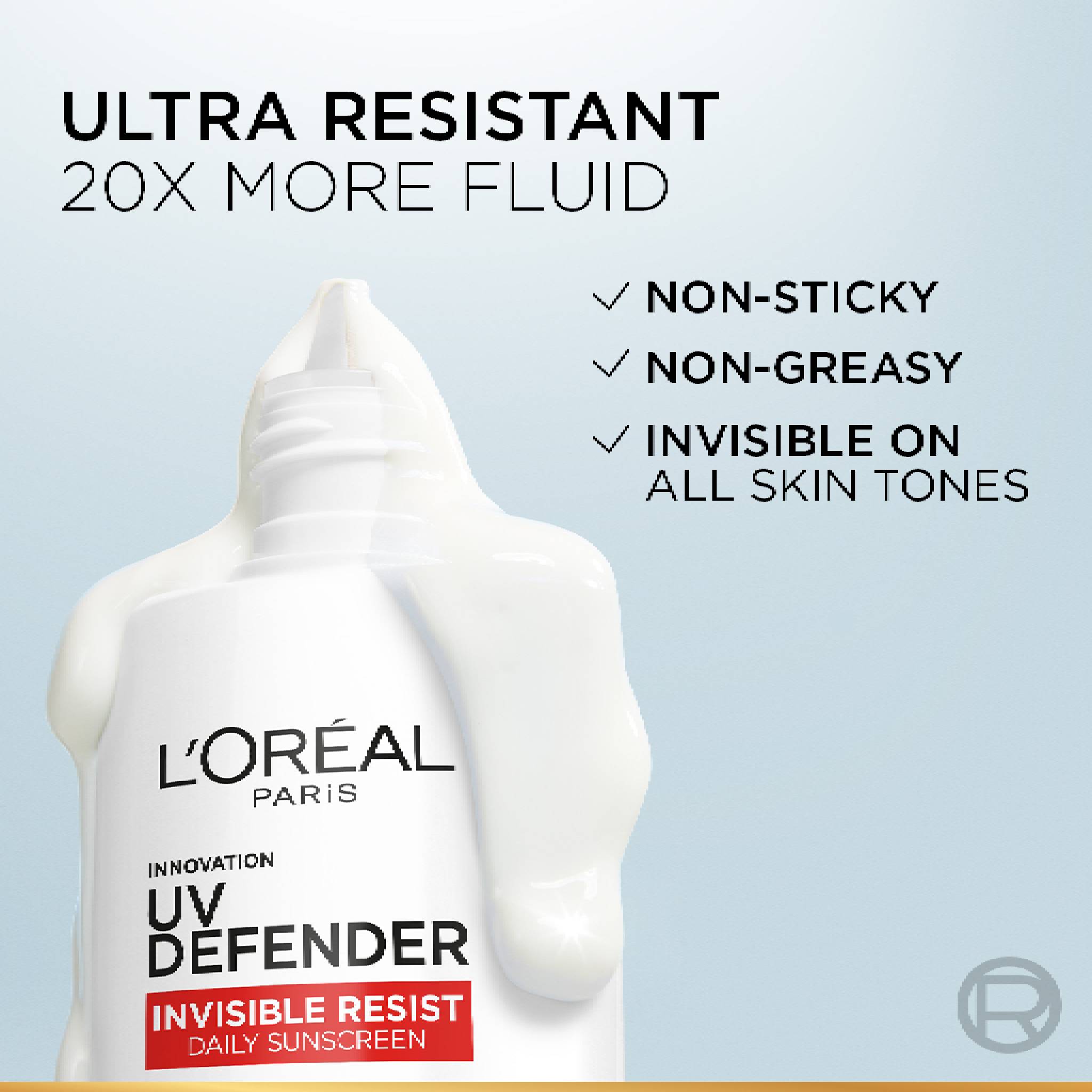 UV Defender Invisible Resist Daily Sunscreen