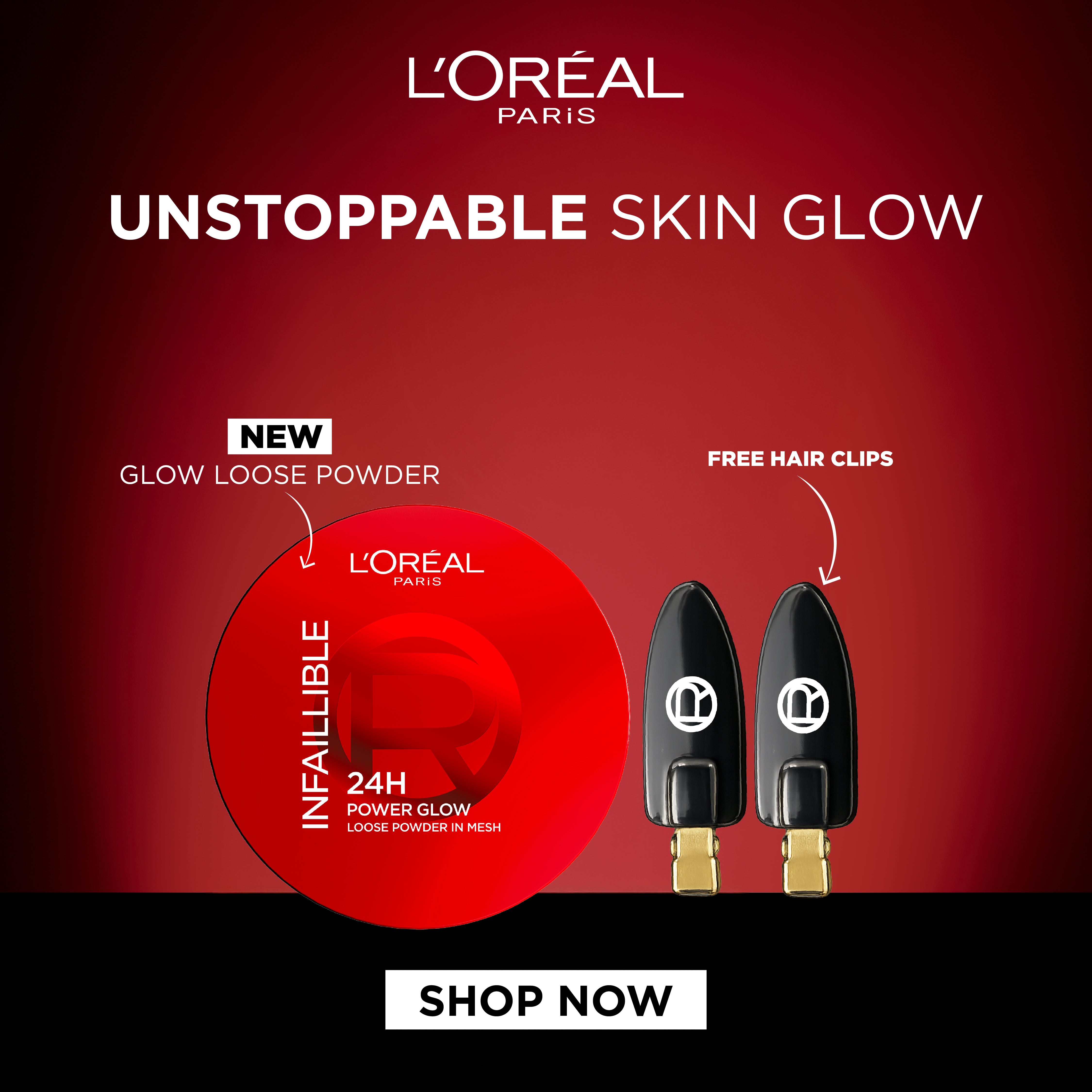 Infaillible 24H Power Glow Loose Powder Bundle