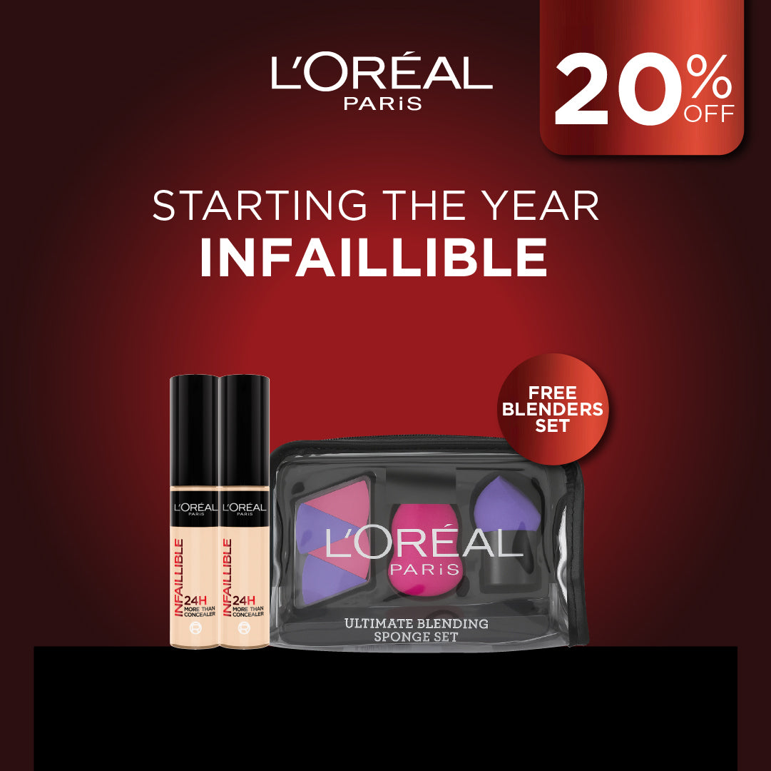 Infaillible Full Wear Concealer- Waterproof, Full Coverage, Makeup Duo