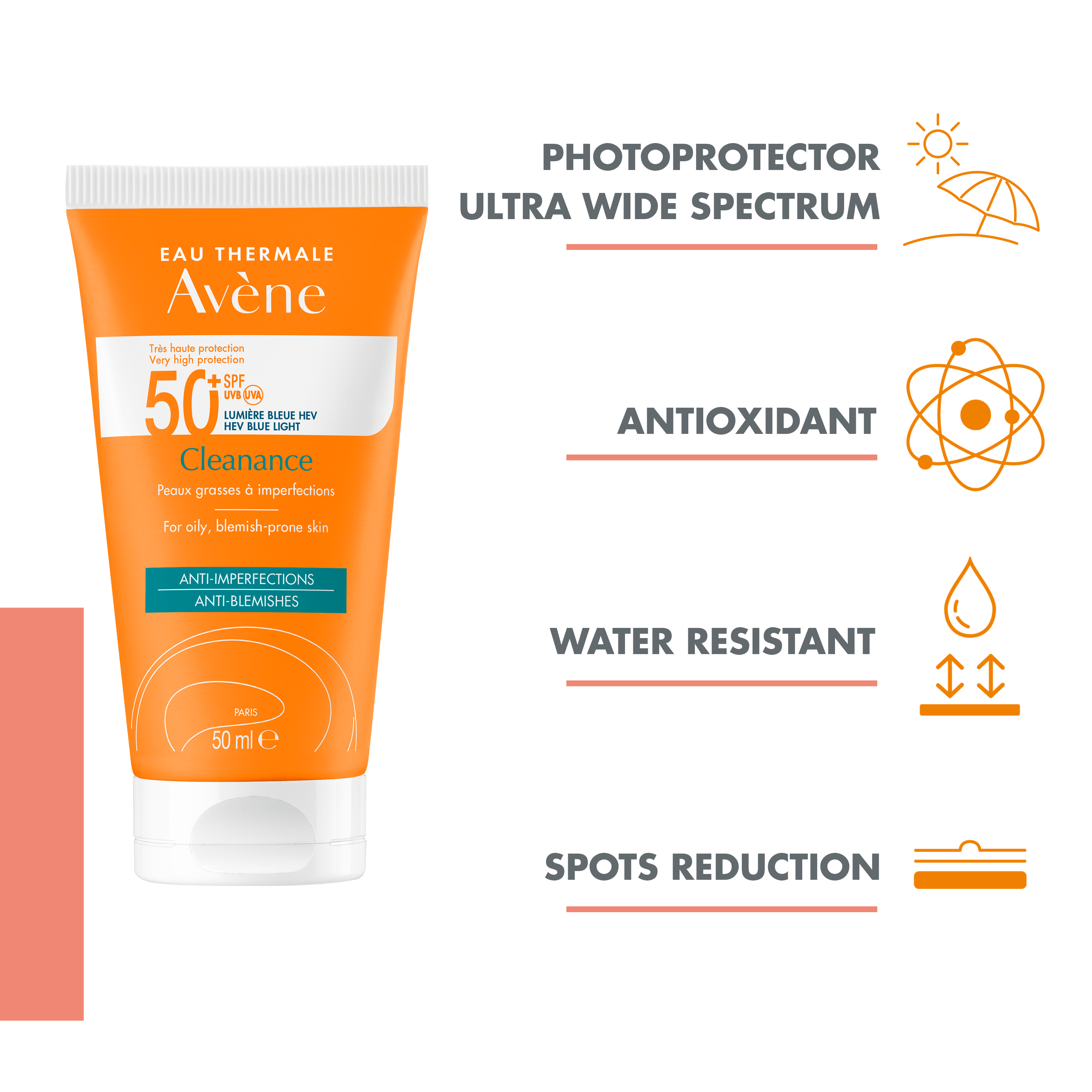 Cleanance Sunscreen SPF 50+