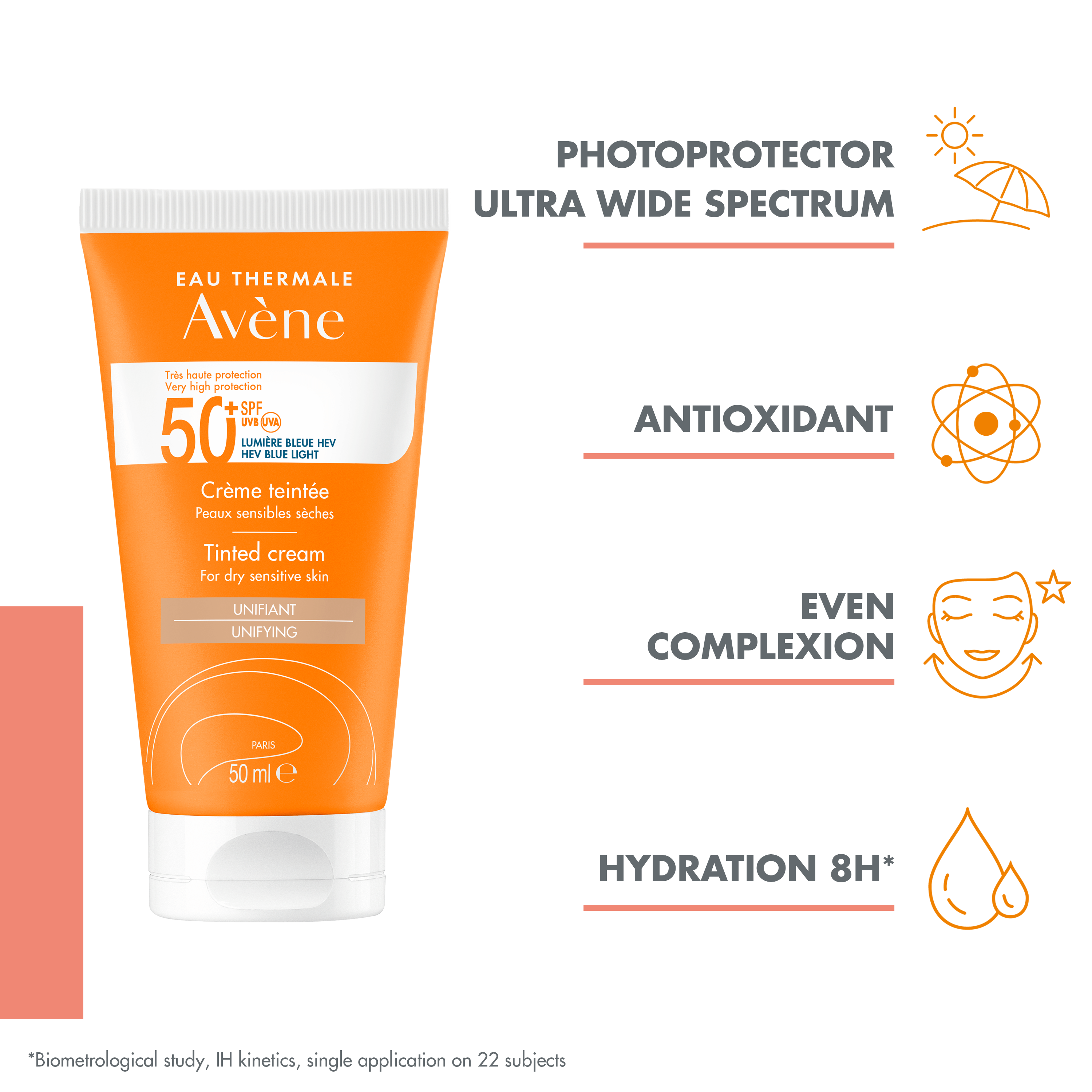 Sunscreen Tinted Cream SPF 50+