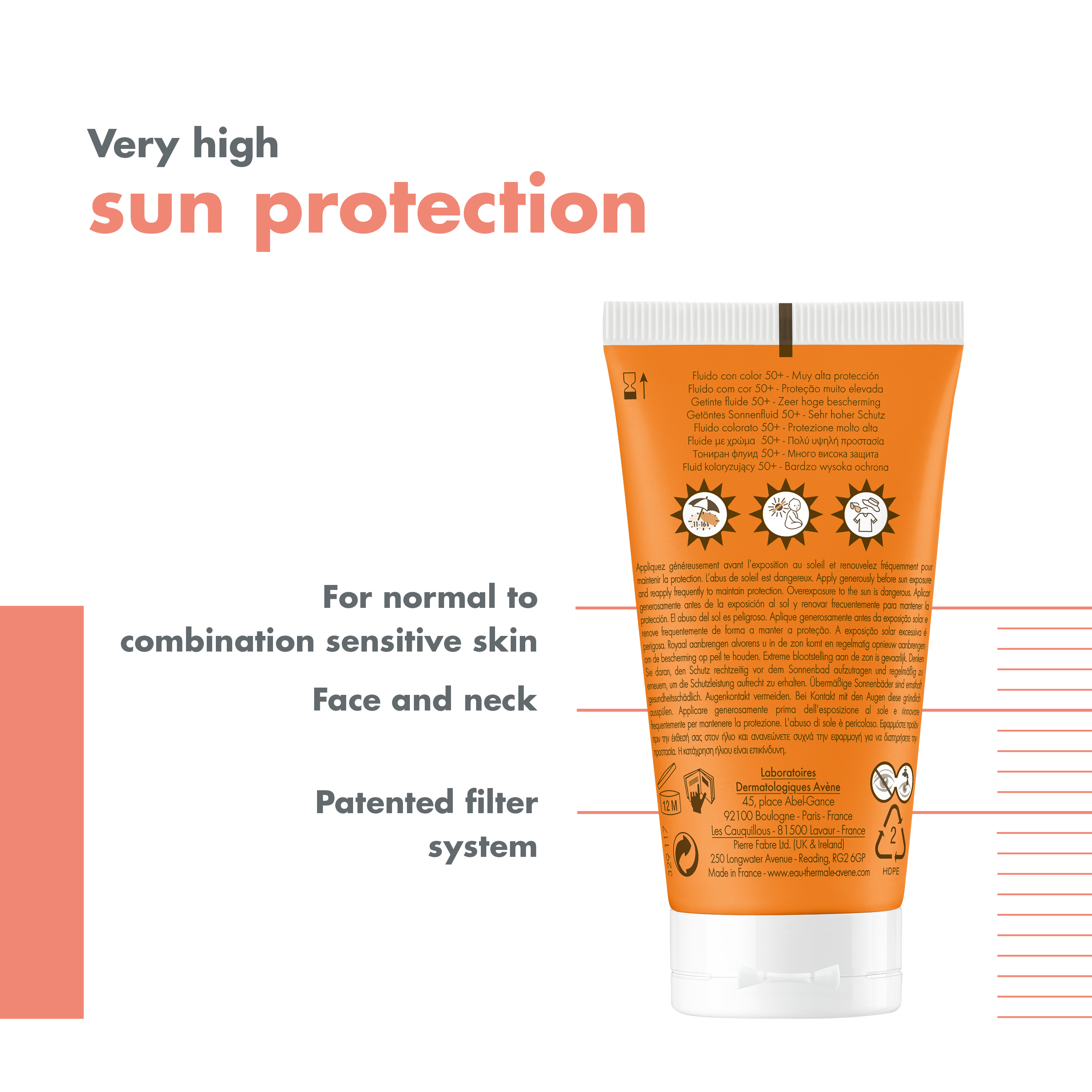 Sunscreen Tinted Fluid SPF 50+