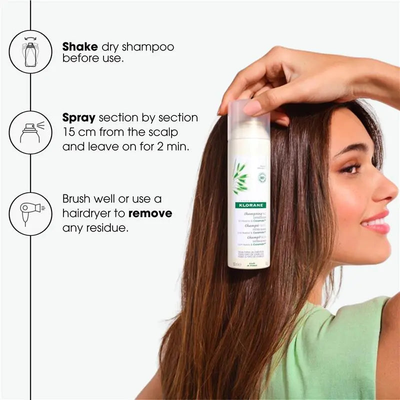 Dry Shampoo with Oat Milk and Ceramide