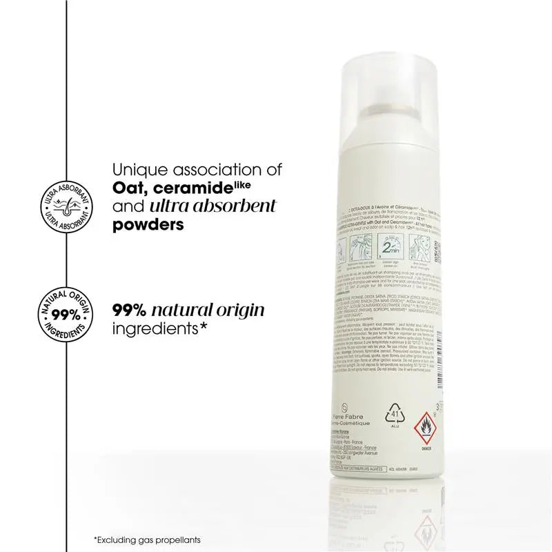 Dry Shampoo with Oat Milk and Ceramide