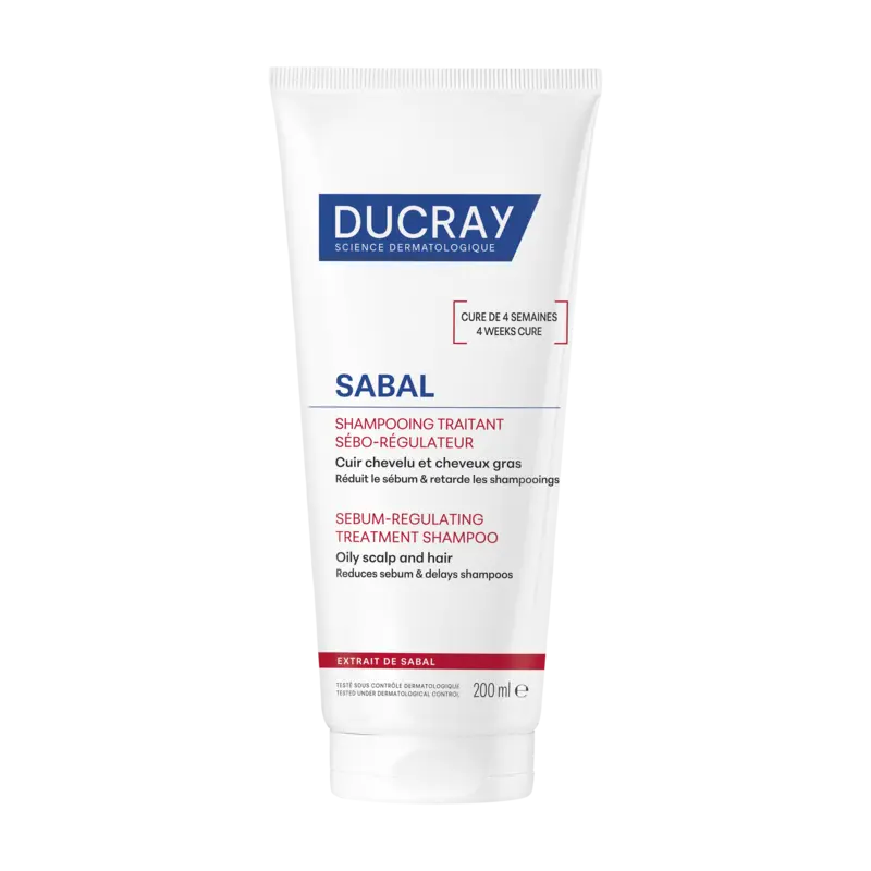 Ducray Sabal Sebum Regulating Treatment Shampoo For Oily Hair 200ml Lebanon