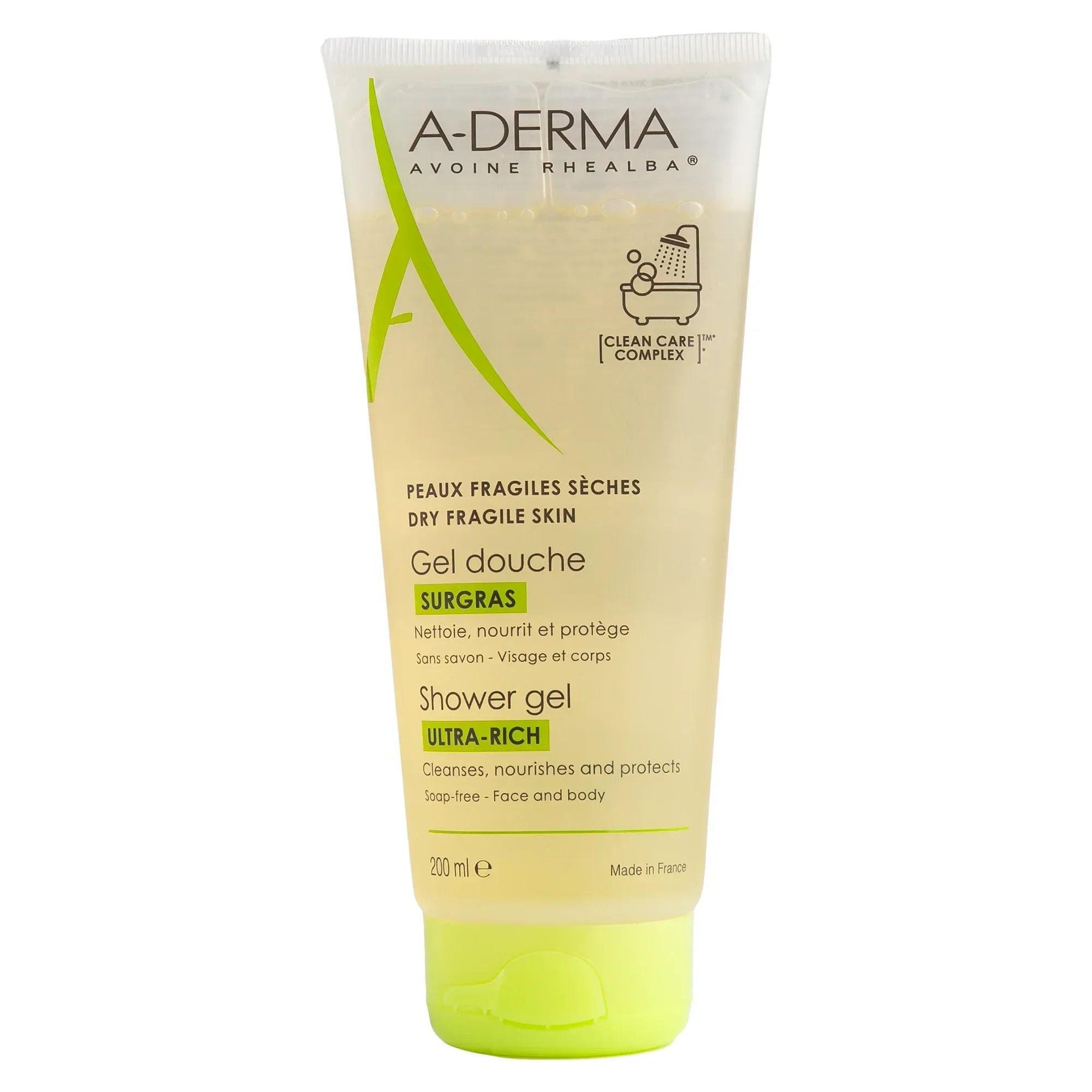 Superfatted Soap Free Shower Gel