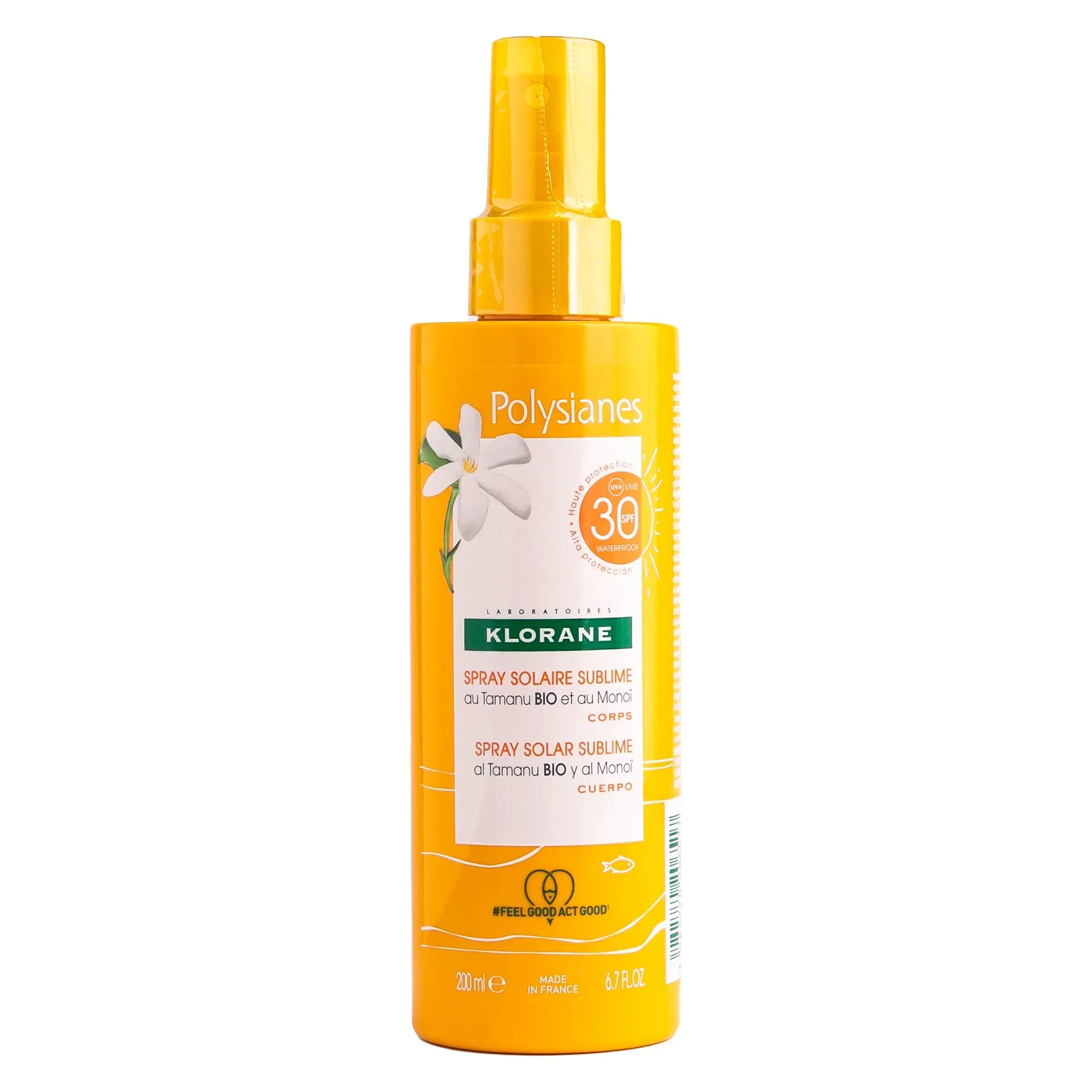 Klorane Polysianes Sublime Sun Spray Spf 30 200ml Lebanon