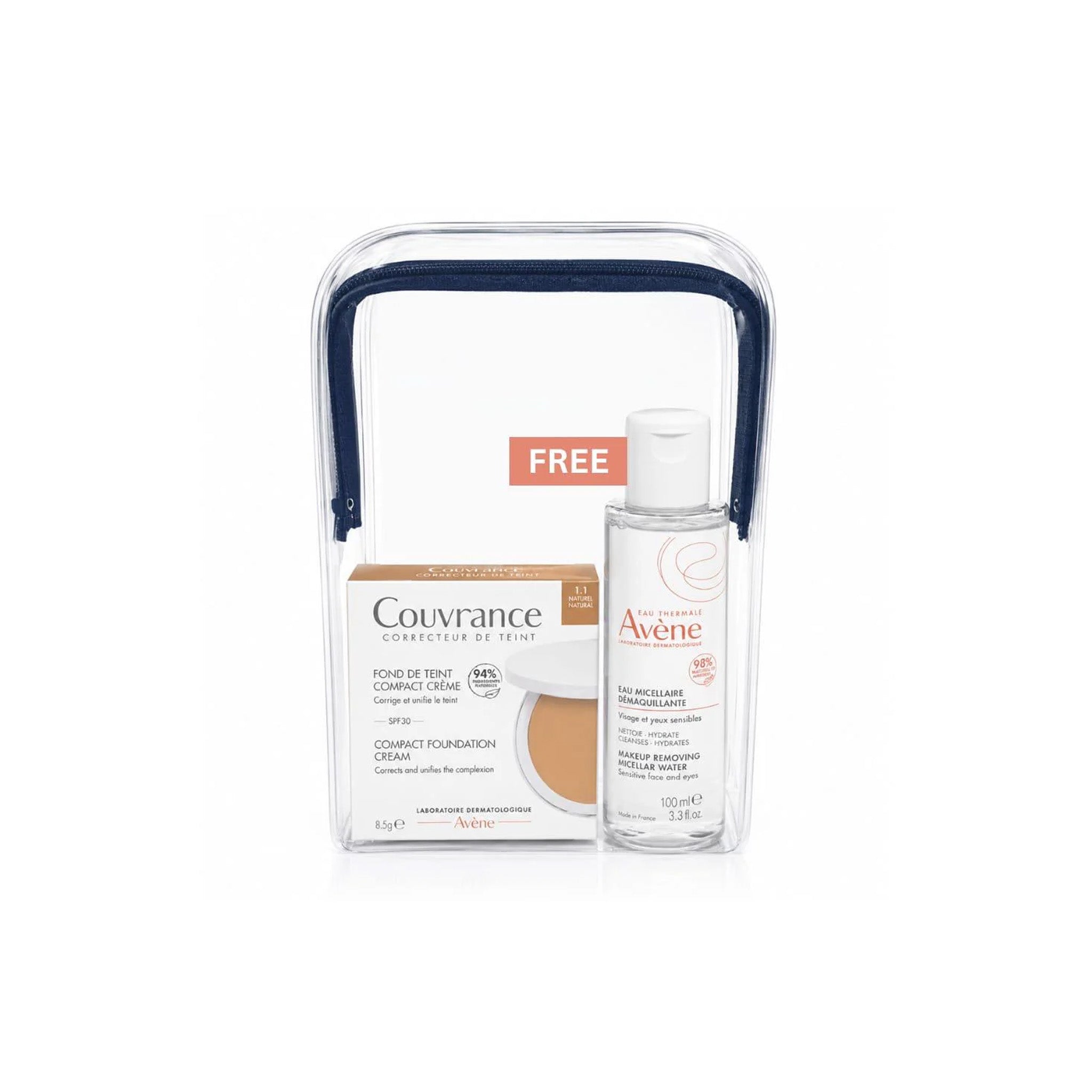 Buy Avène Cream Compact Foundation & Get A Free 100ml Avène Micellar Lotion