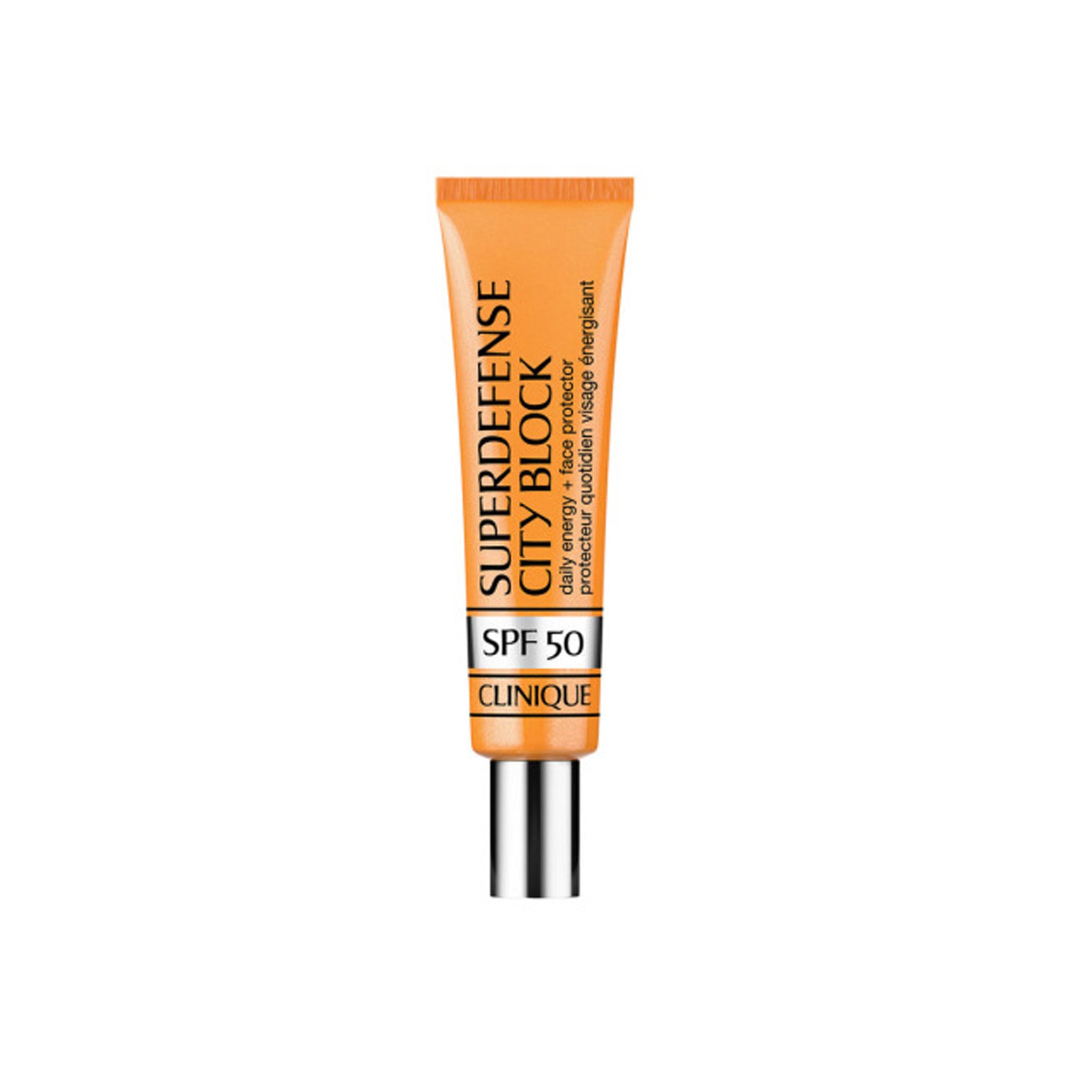 Superdefense™ City Block Broad Spectrum SPF 50 Daily Energy + Face Protector