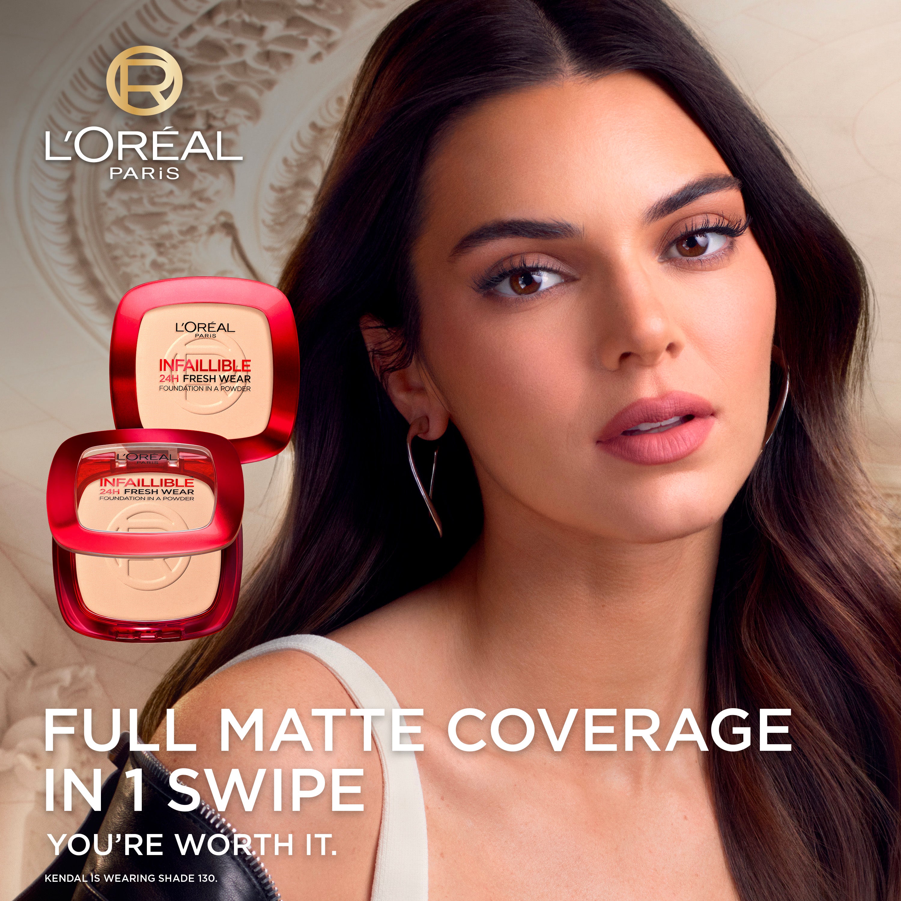Infallible Fresh Wear Foundation in a Powder, Up to 24H Wear