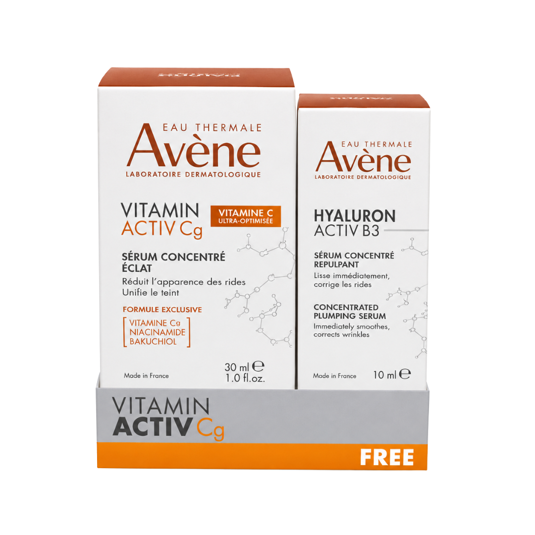Buy Avène Radiance Vitamin Activ Cg Corrector Serum & Get a FREE 10ml Hyaluron Activ B3 Plumping Serum