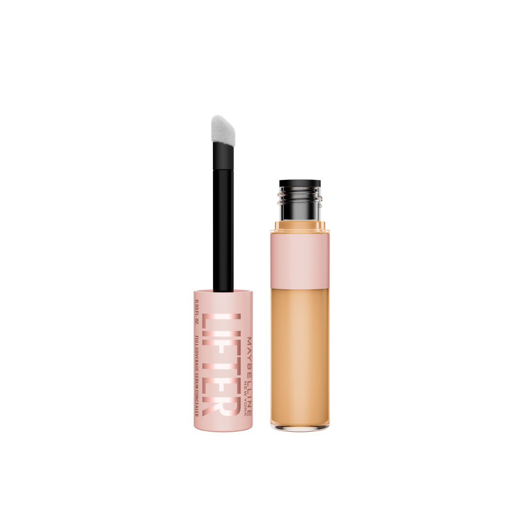 Lifter Serum Concealer, Full Coverage, Includes 2% Peptides + Caffeine to Hydrate & Brighten Under Eyes