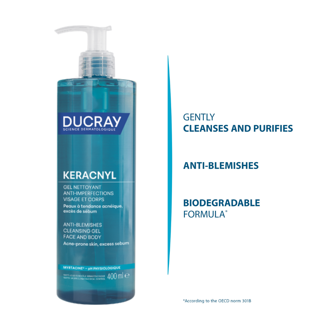 Buy One Get One Ducray Keracnyl Foaming Gel 400ml