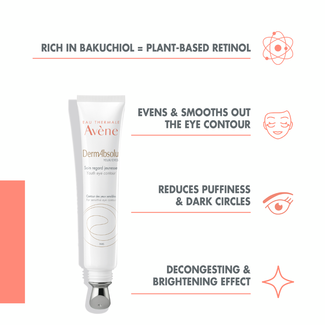 Buy Avène DermAbsolu Eye Cream & Get  a FREE 10ml DermAbsolu Night Balm