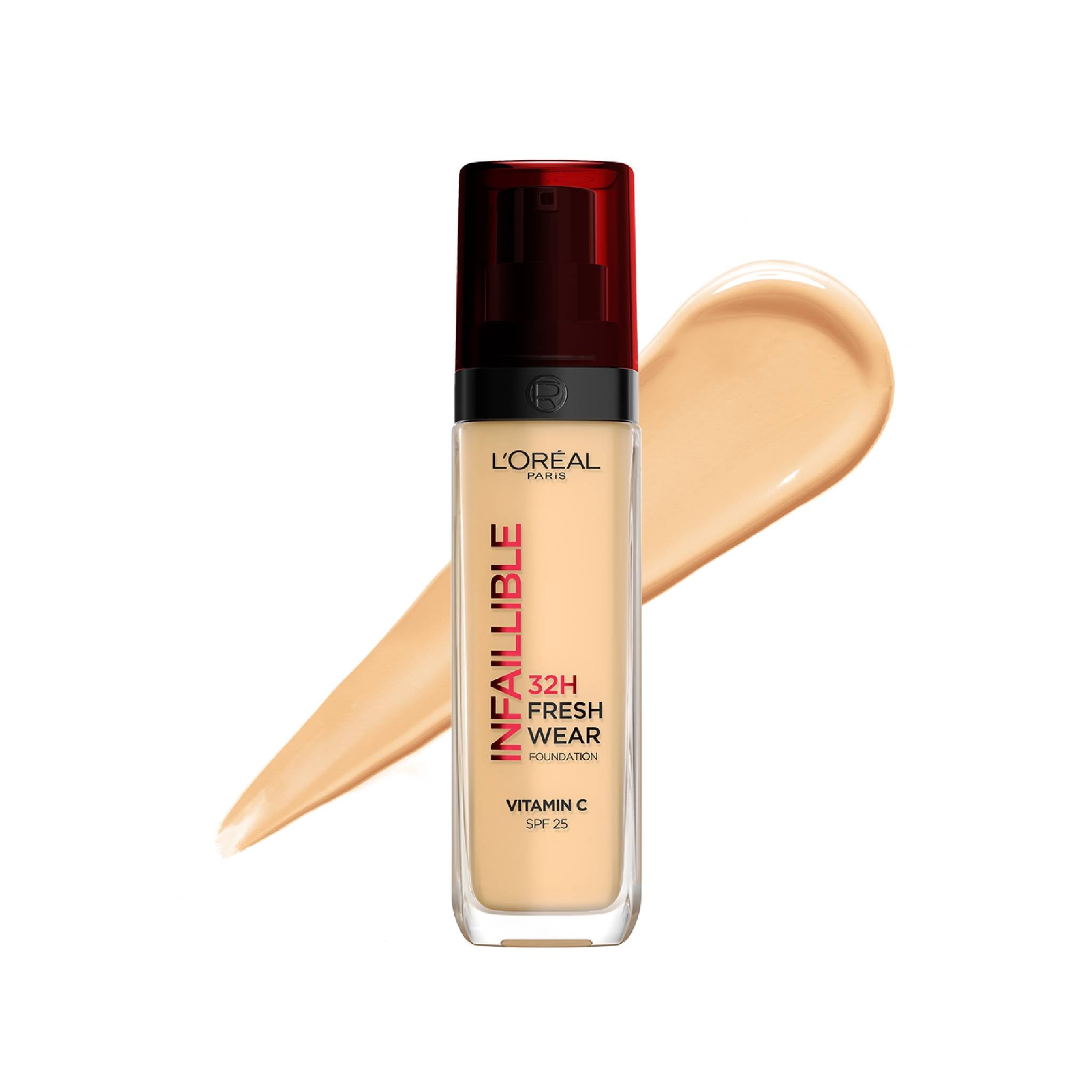 Makeup Infaillible 32H Freshwear Longwear Liquid Foundation, Vitamin C, SPF25